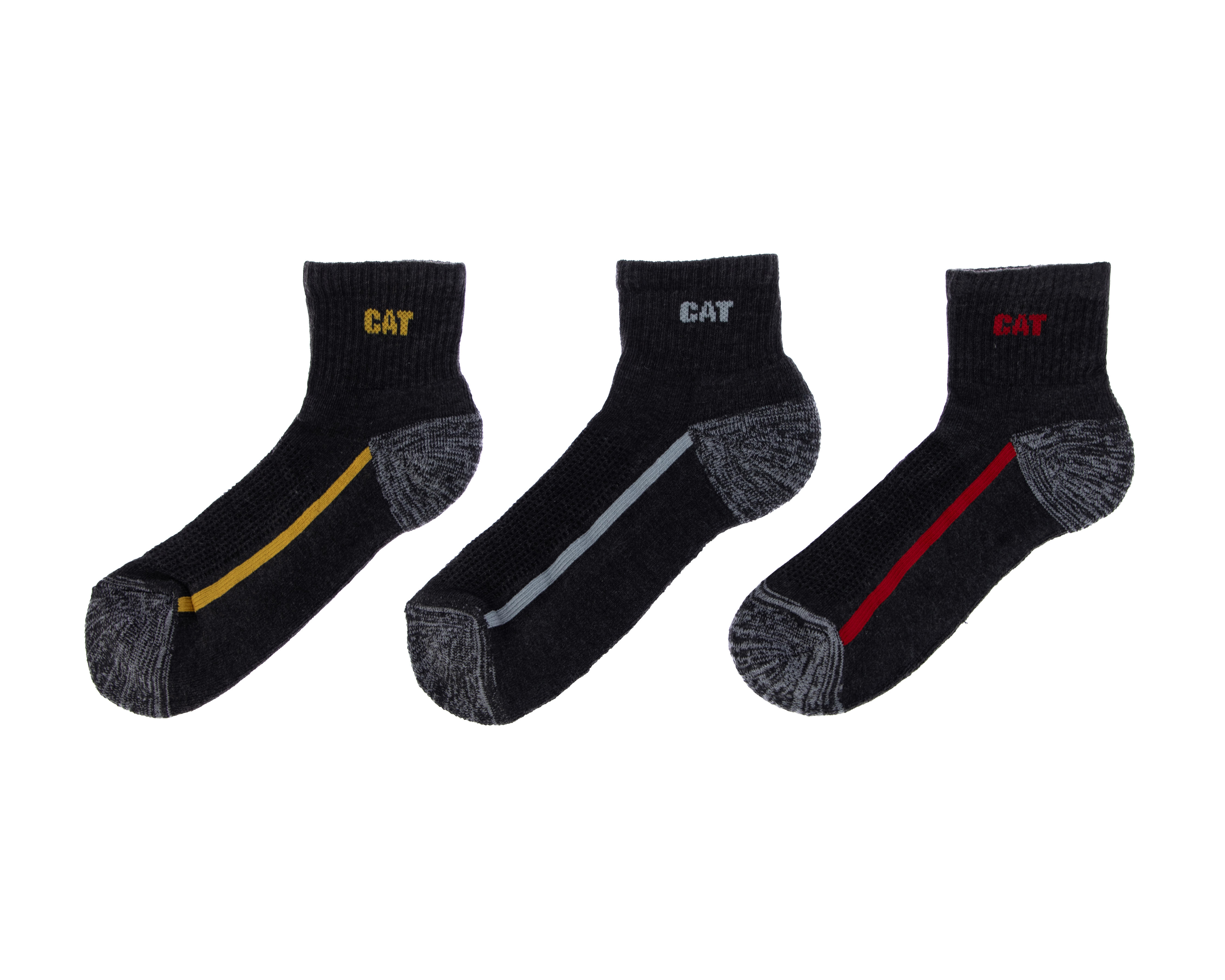 Foto 2 pulgar | Foto 1 | Calcetas Deportivas CAT para Hombre 3 Pares