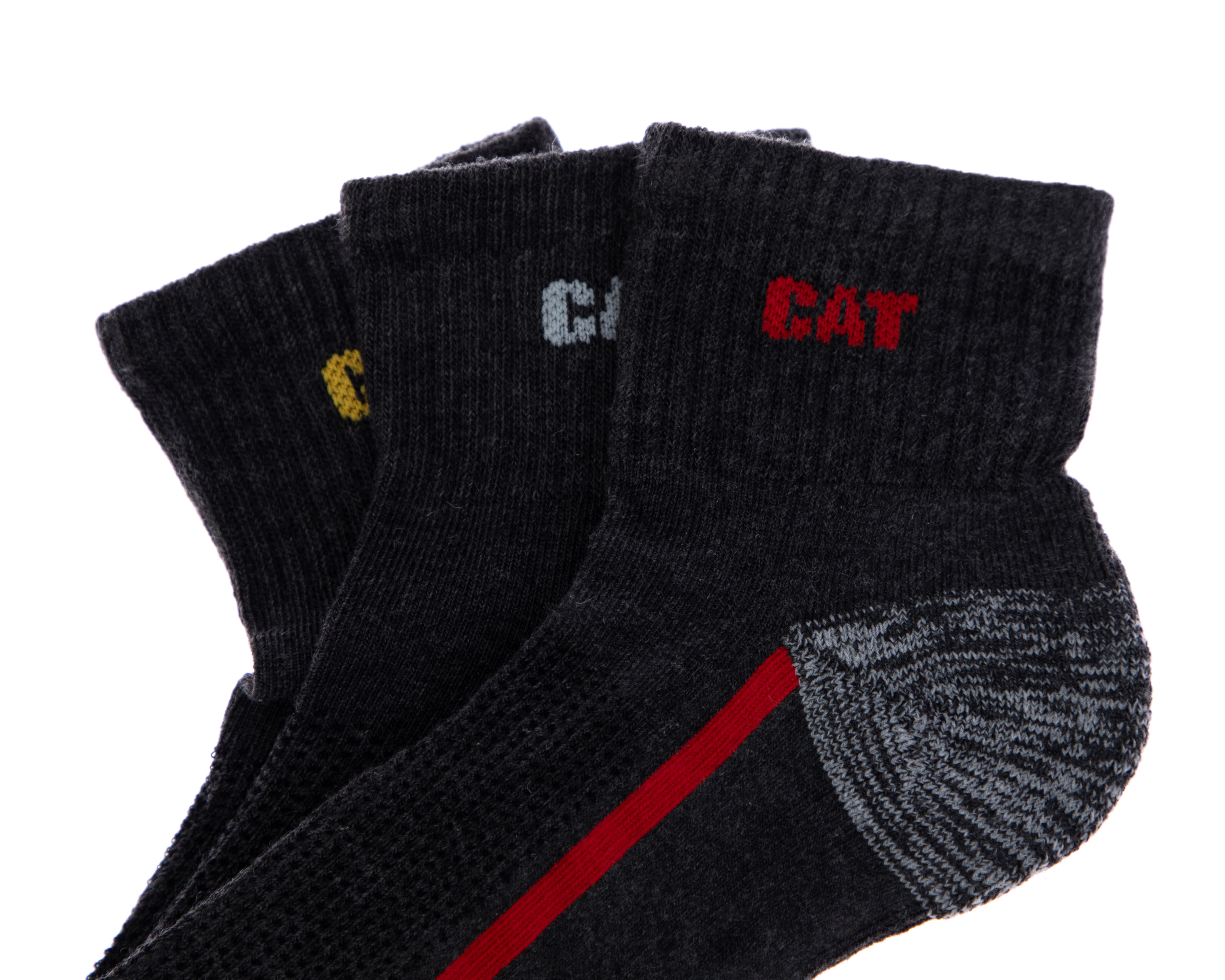 Foto 3 pulgar | Foto 2 | Calcetas Deportivas CAT para Hombre 3 Pares