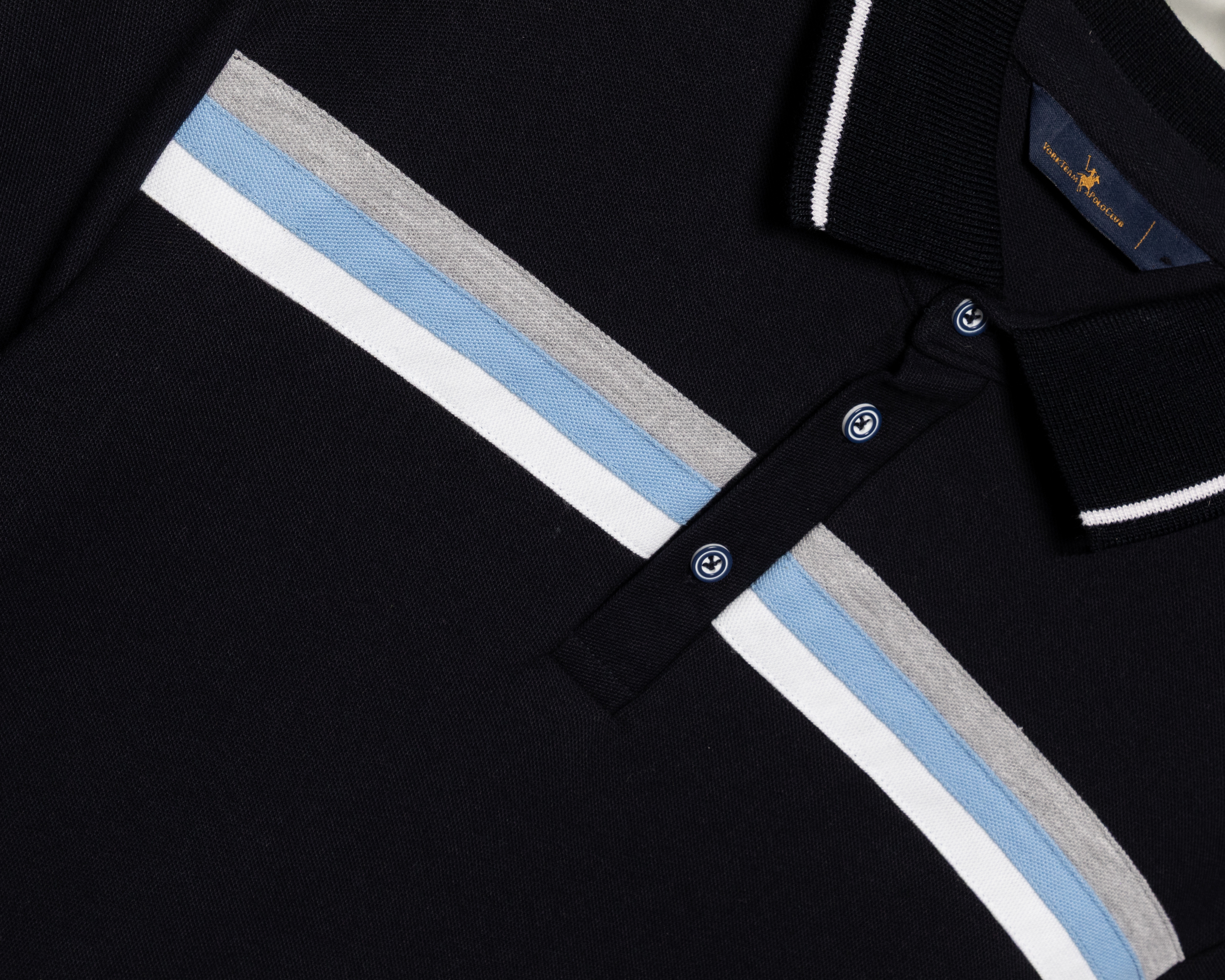 Foto 3 | Foto 3 | Playera Polo York Team Polo Club Azul para Hombre