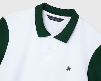 Foto 6 | Foto 6 | Playera Polo York Team Polo Club Blanca con Mangas Negras para Hombre