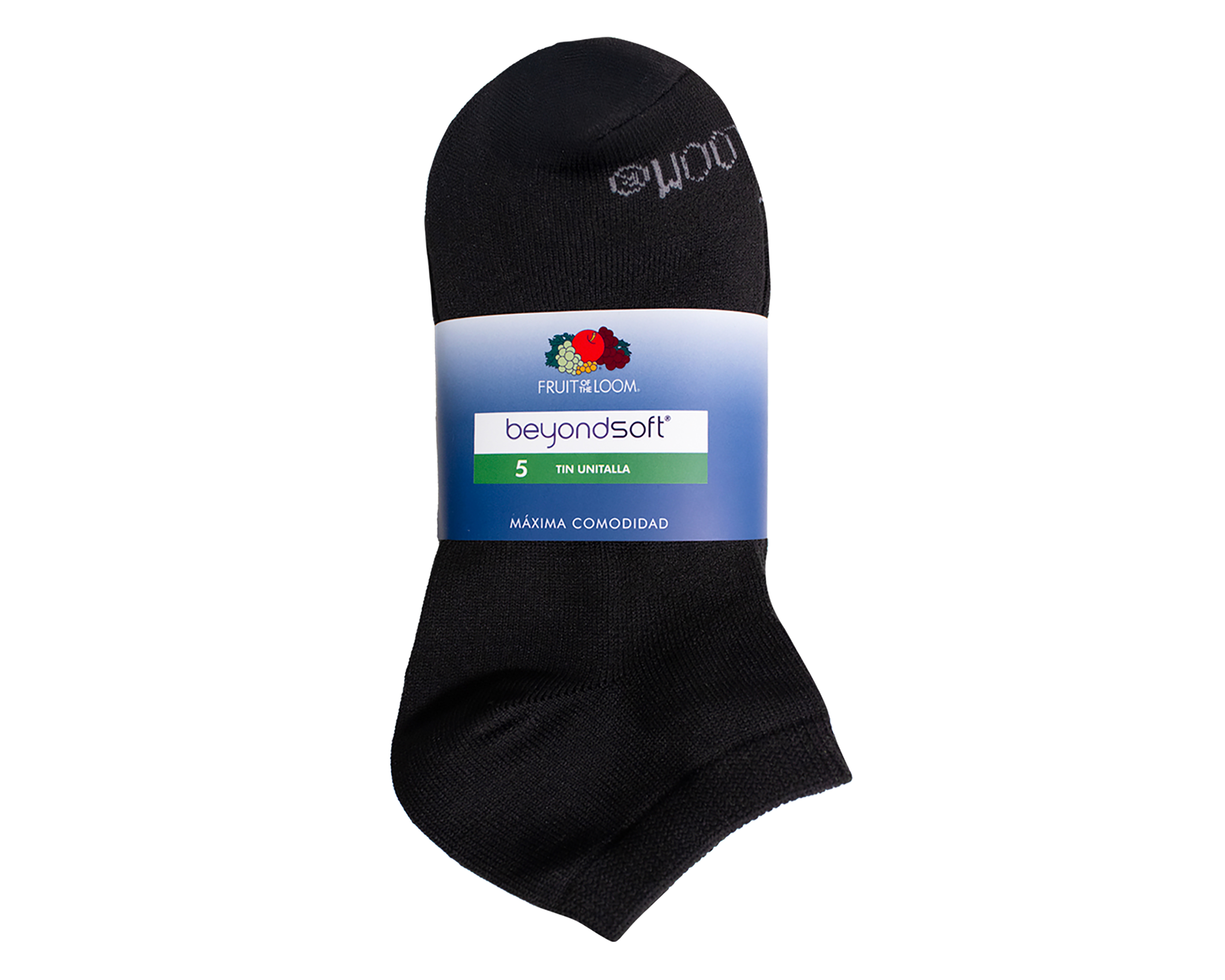 Foto 6 pulgar | Foto 5 | Calcetines Deportivos Fruit Of The Loom para Hombre 5 Pares