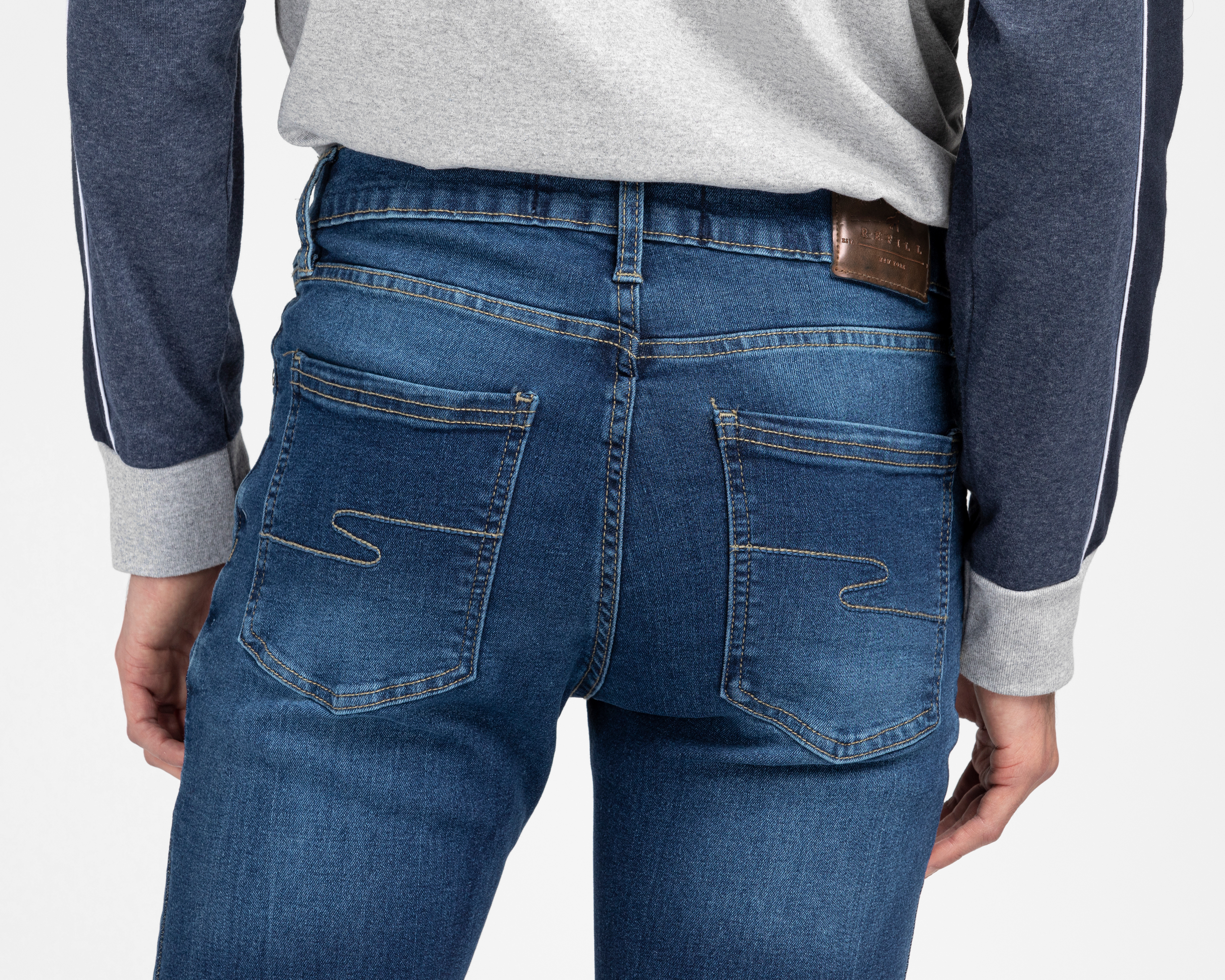Foto 6 pulgar | Foto 5 | Jeans Refill Slim