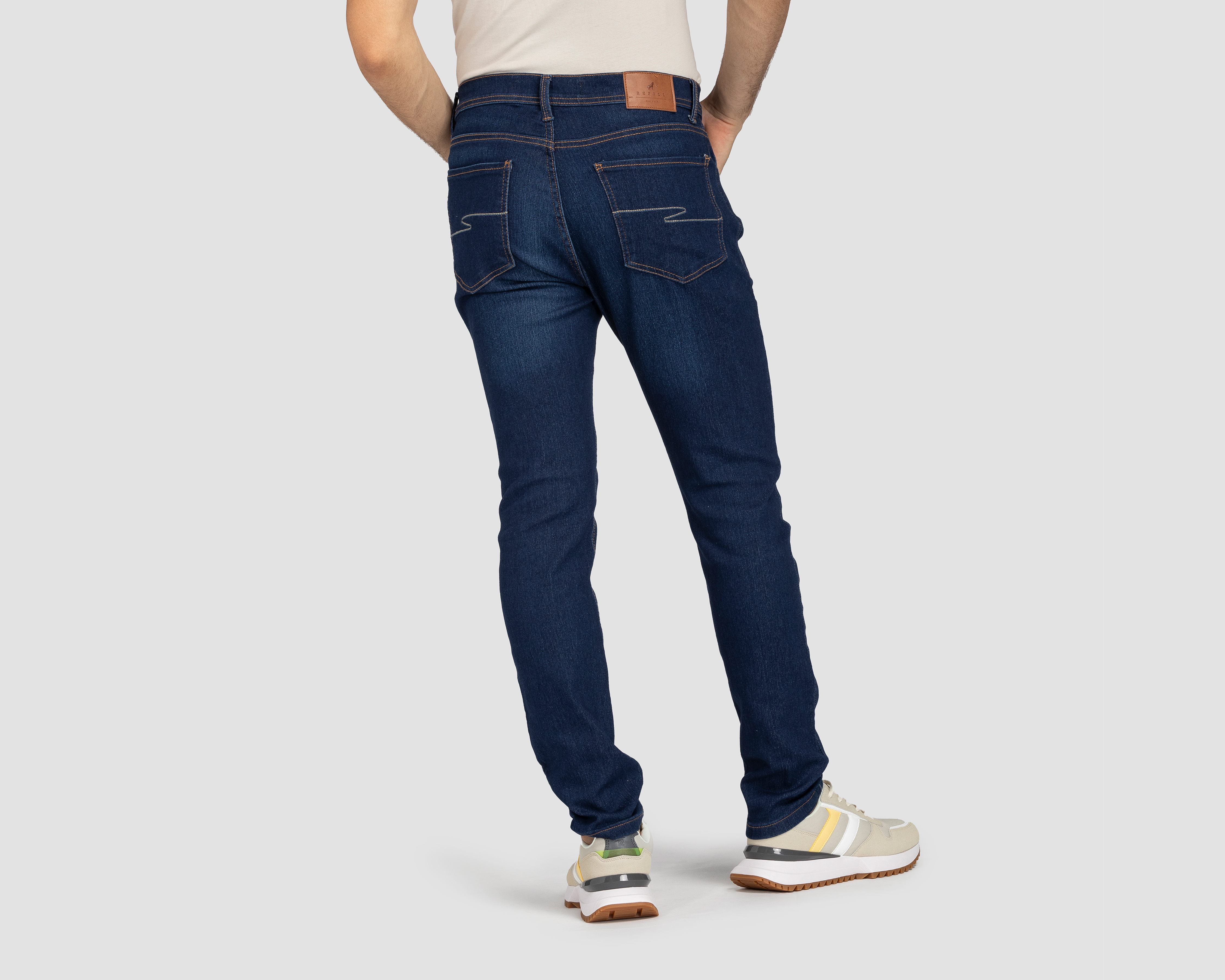 Foto 4 pulgar | Foto 3 | Jeans Refill Skinny
