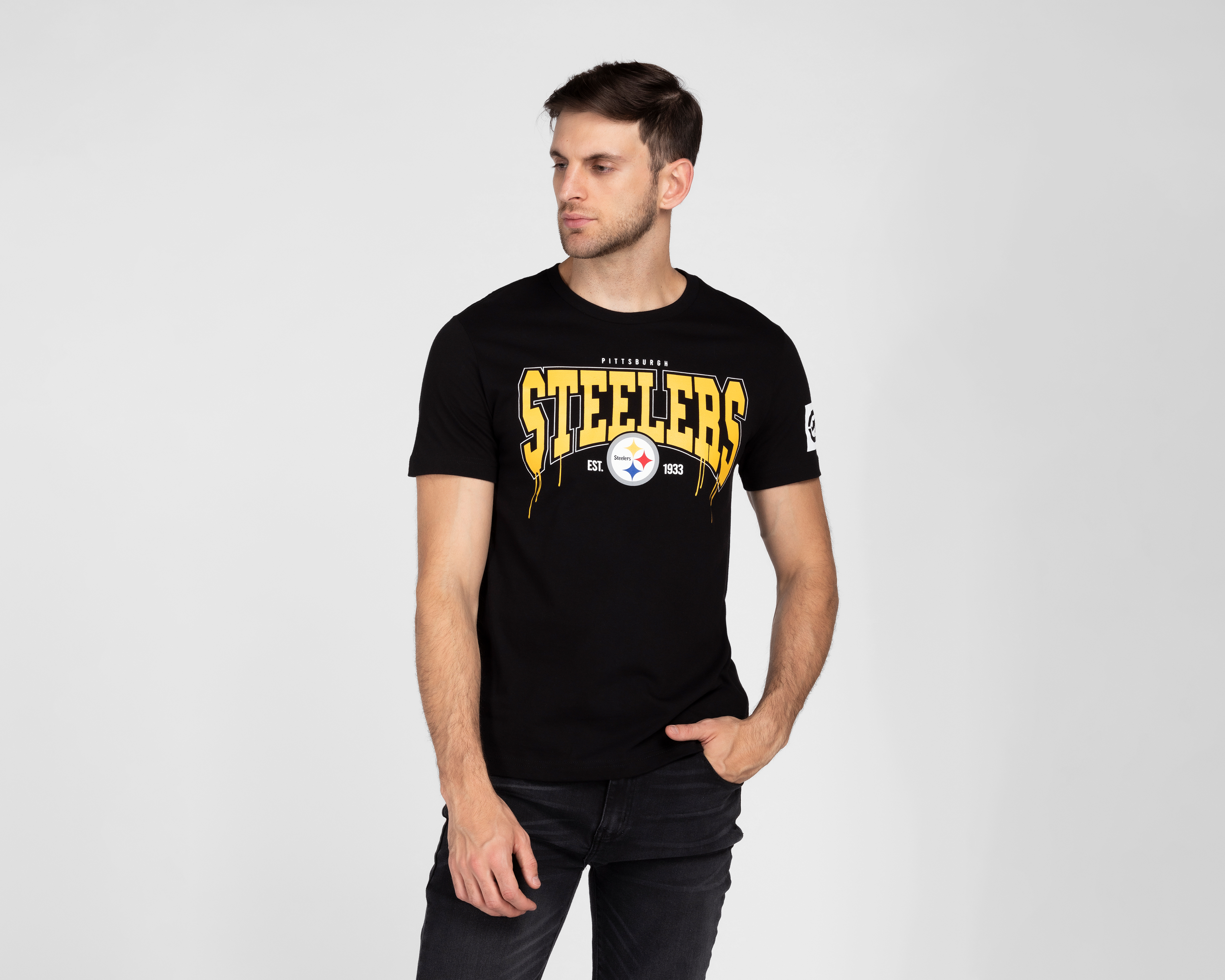 Playera Eckó Unltd. Pittsburgh Steelers Cuello Redondo