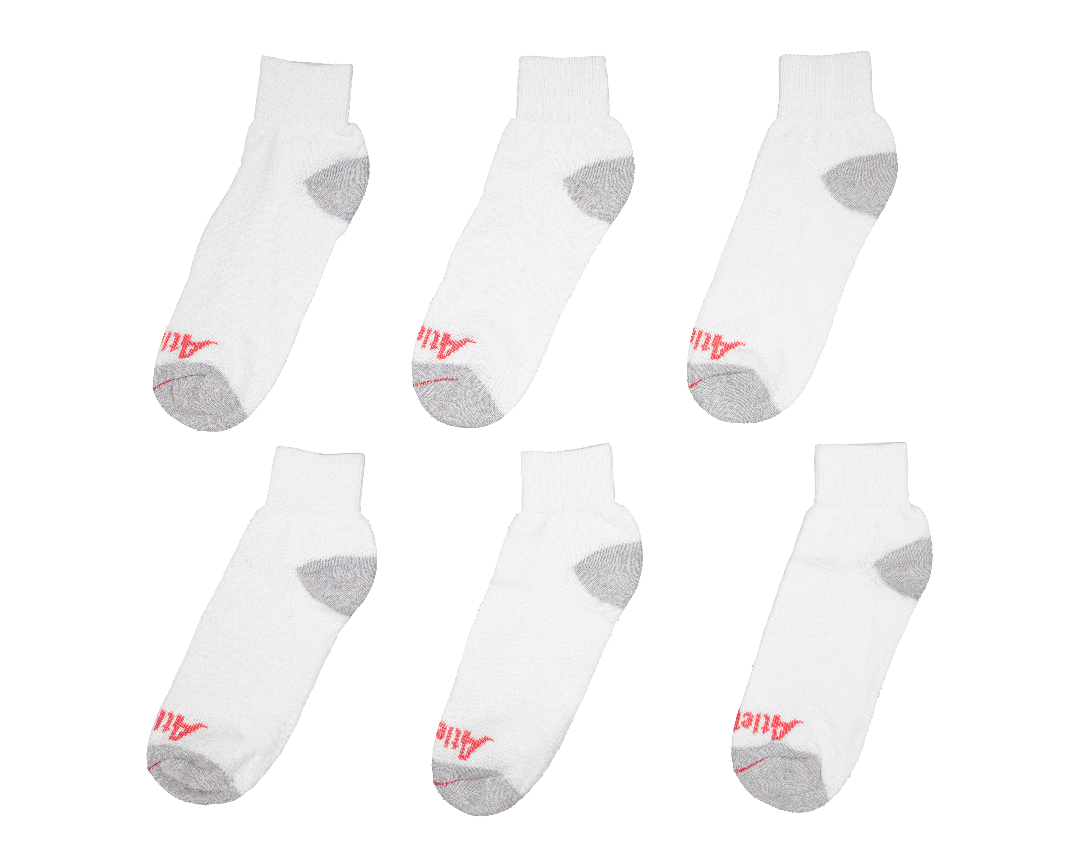 Foto 2 pulgar | Foto 1 | Calcetas Low Cut Atléticos 6 Pares
