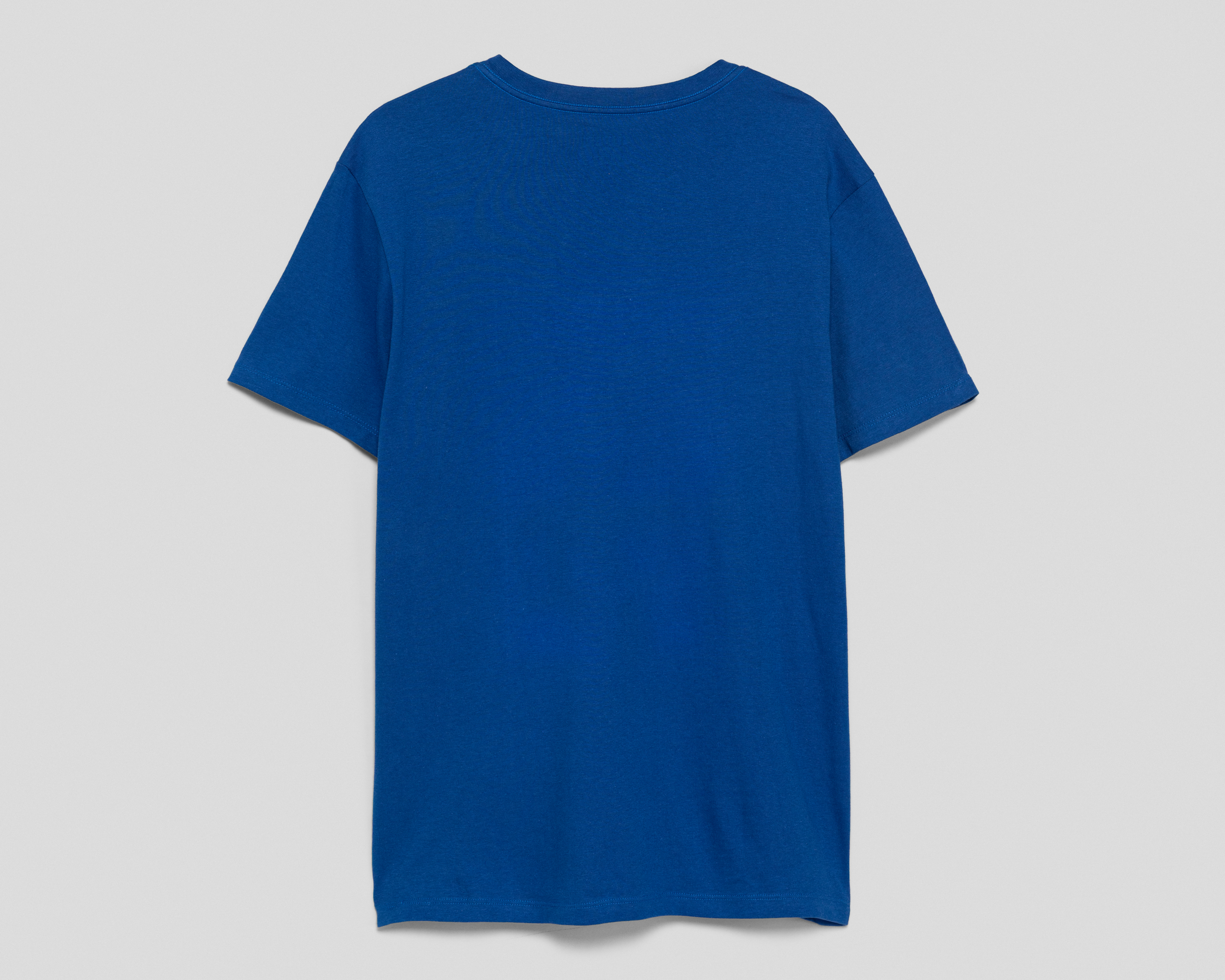 Foto 3 pulgar | Foto 2 | Playera de Cuello Redondo Azul Mario Bros para Hombre