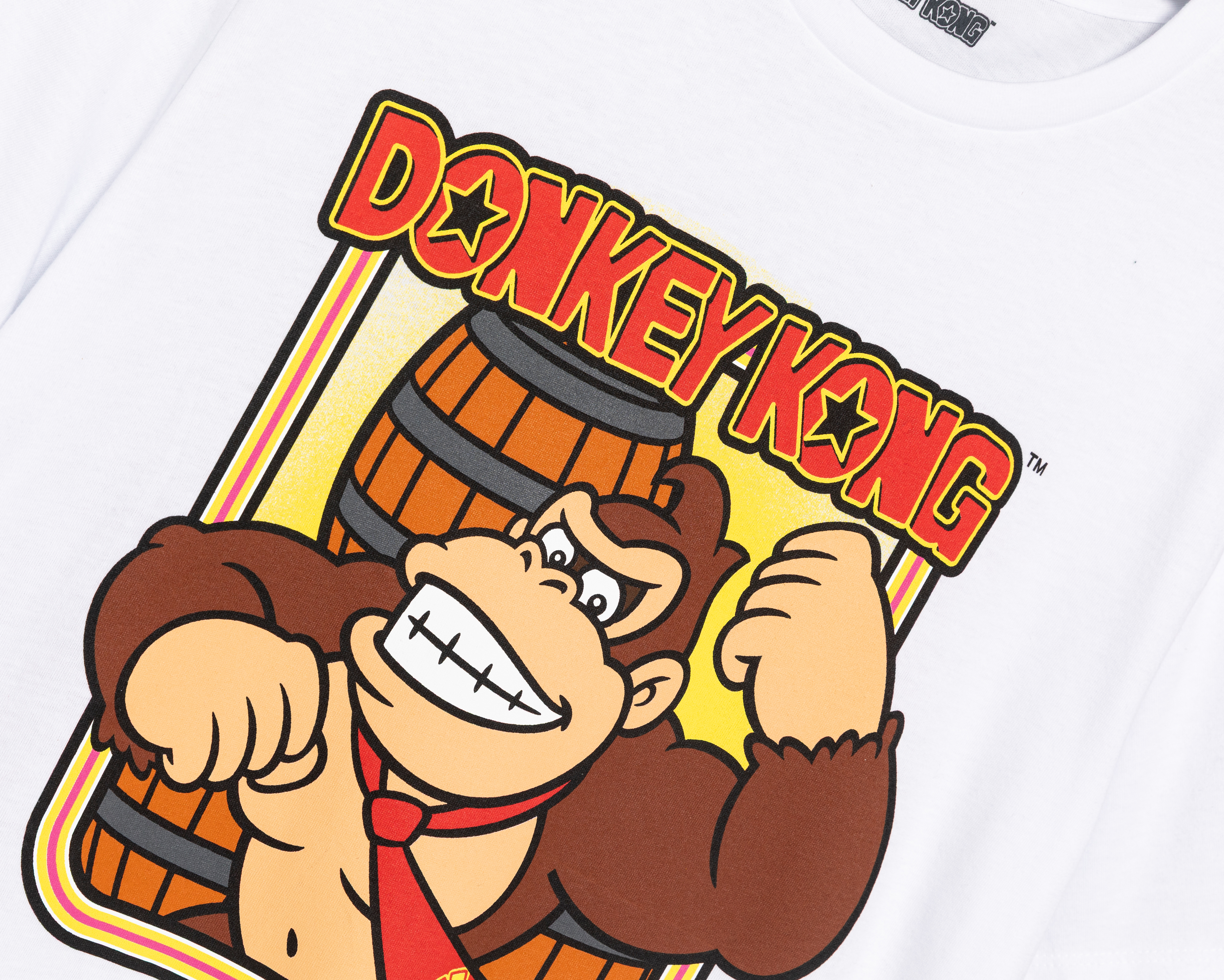 Foto 4 pulgar | Foto 3 | Playera de Cuello Redondo Blanca Mario Bros para Hombre
