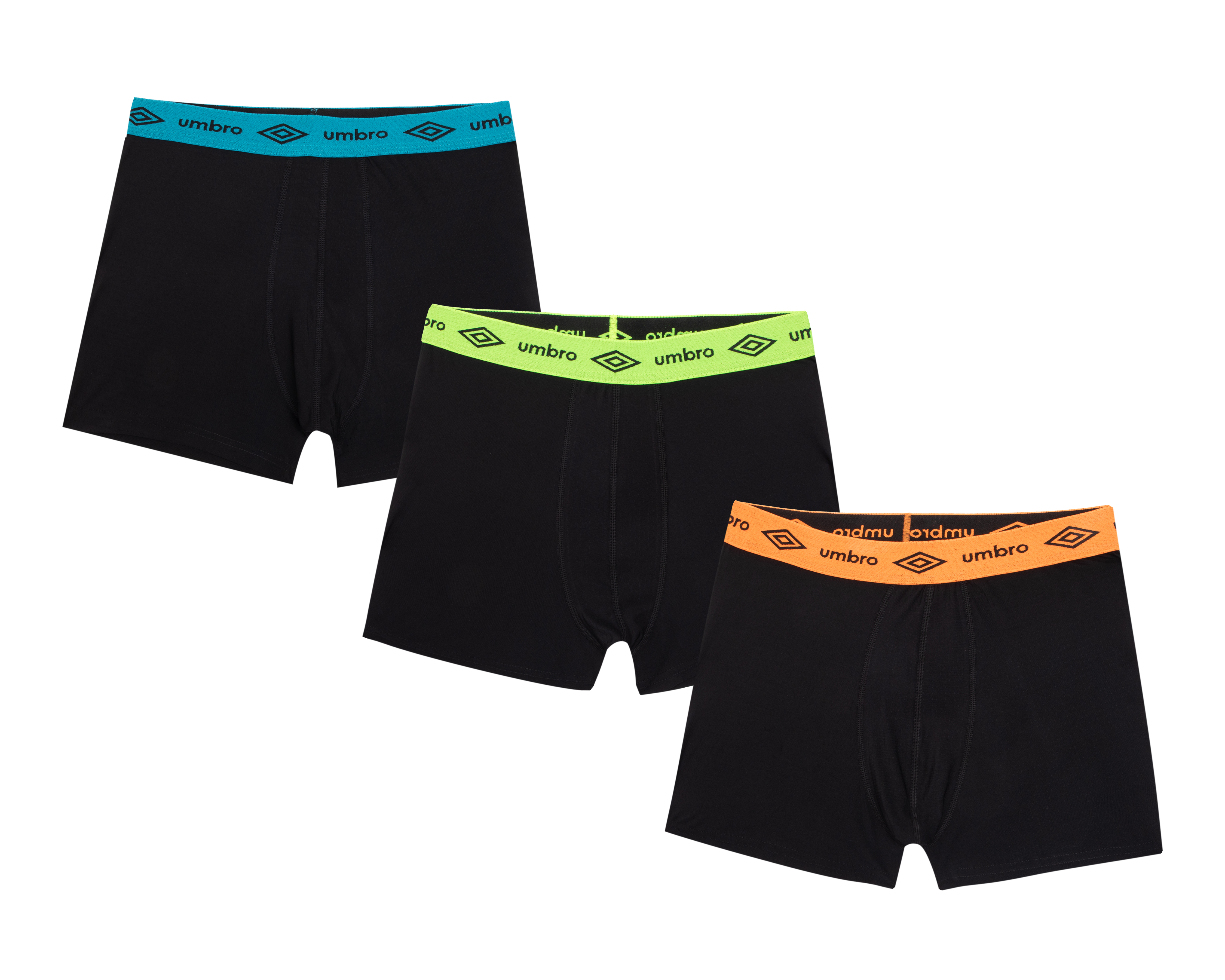 Foto 1 | Foto 1 | Bóxer Largo Umbro para Hombre 3 Piezas