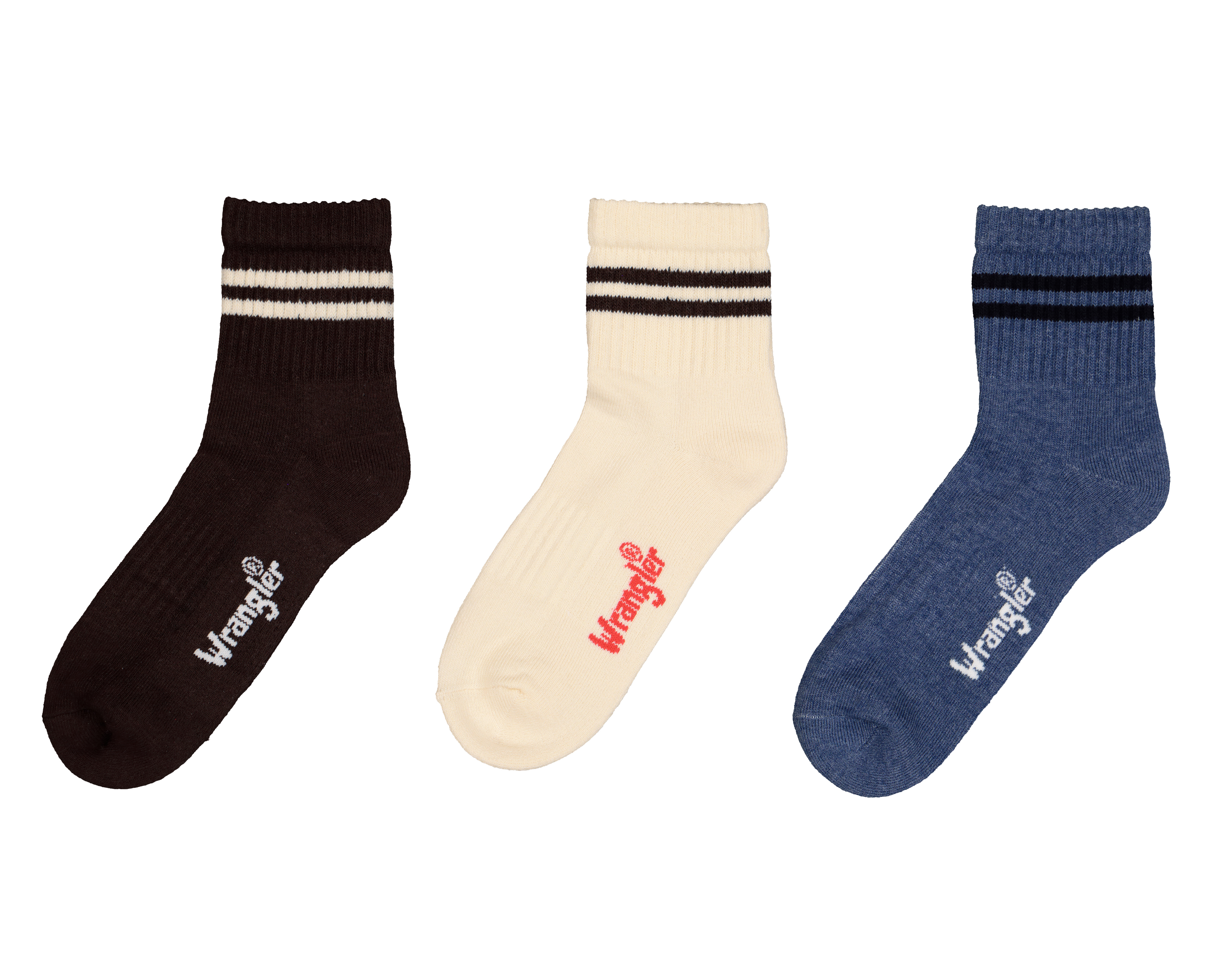 Calcetas Tobilleras Wrangler para Hombre 3 Pares