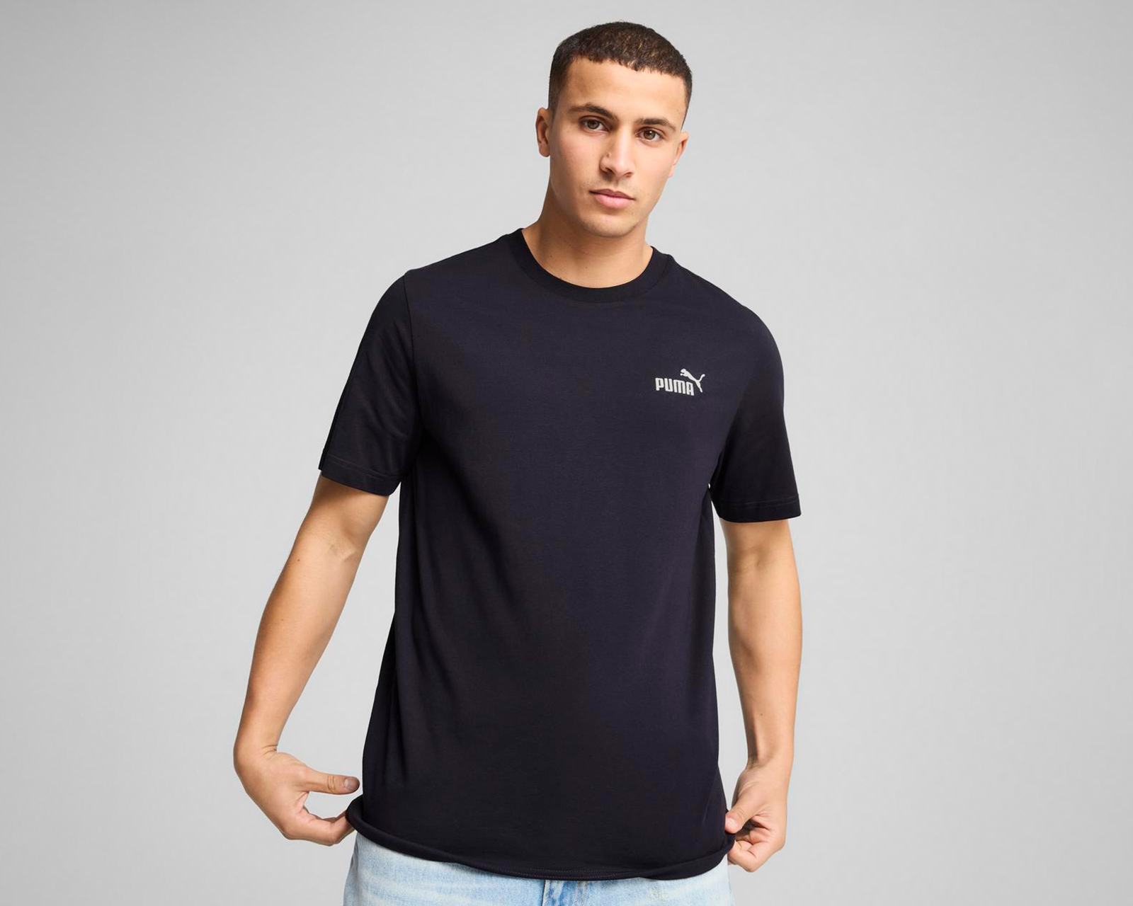 Foto 2 pulgar | Foto 1 | Playera Deportiva Puma Logo Small para Hombre