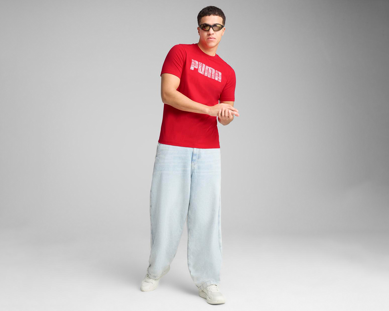 Foto 4 pulgar | Foto 3 | Playera Deportiva Puma Mass Merchants Tee para Hombre