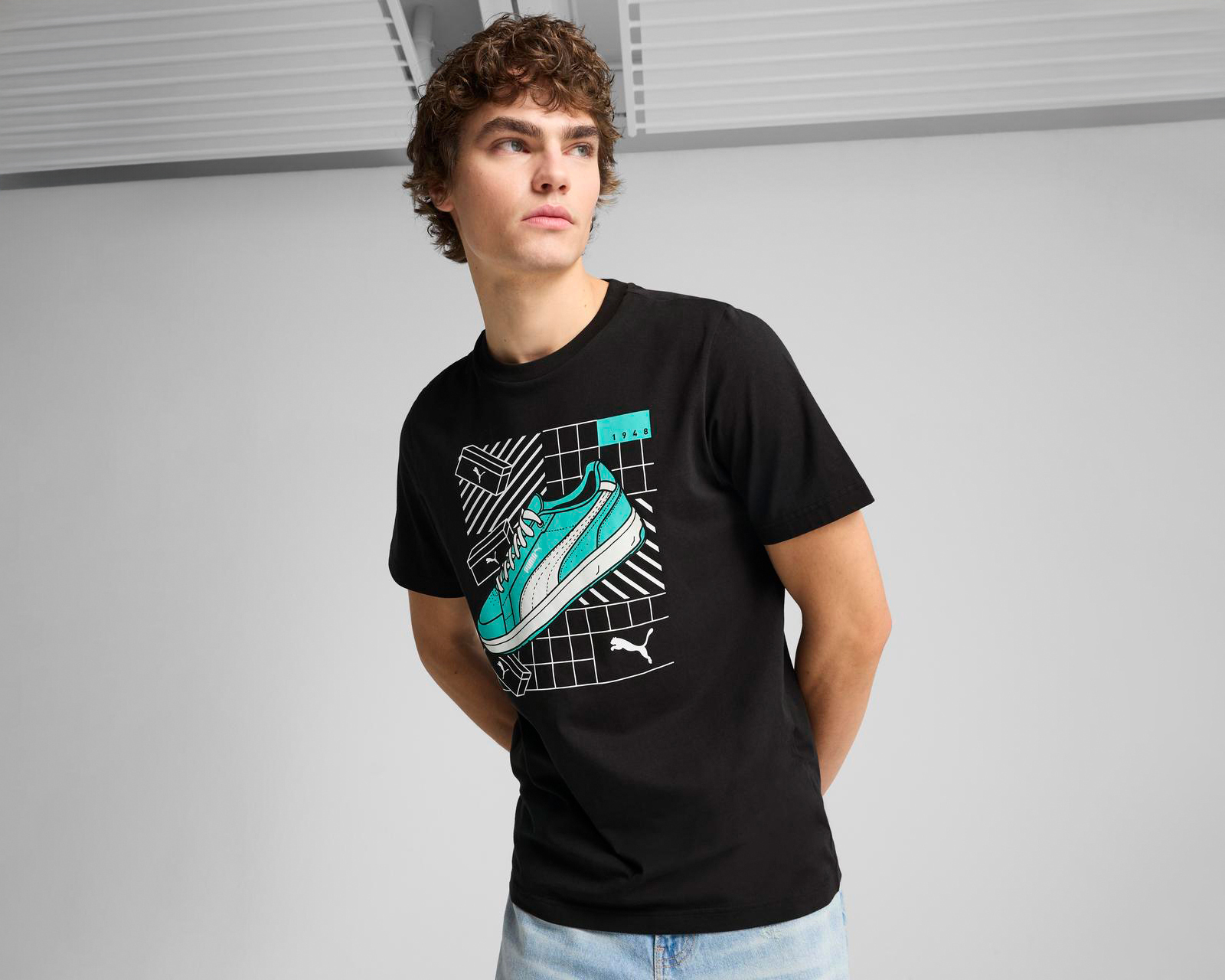 Foto 1 | Foto 1 | Playera Deportiva Puma Graphics Sneaker para Hombre