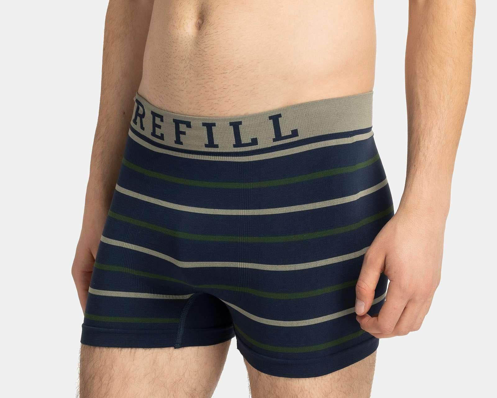 Bóxers Cortos Refill 3 Piezas