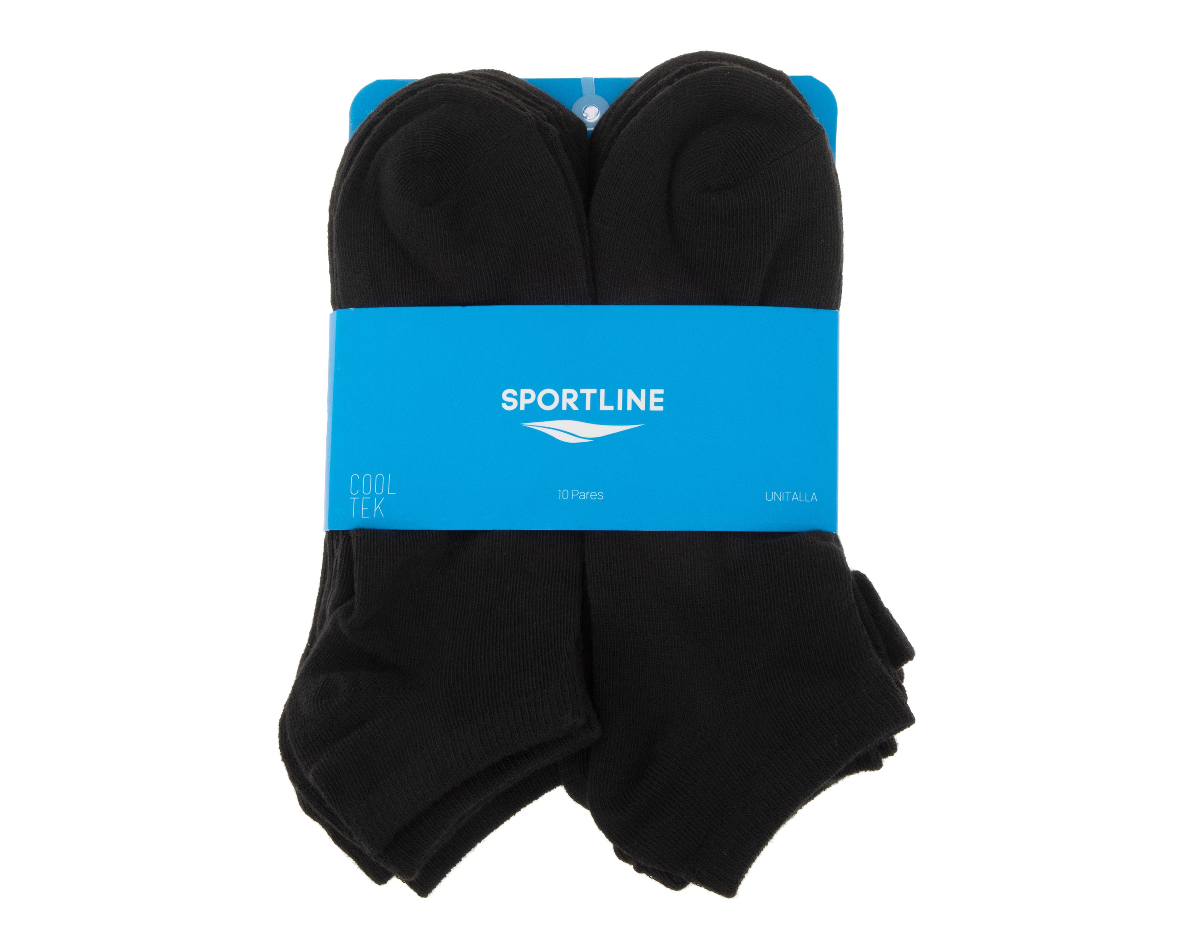 Foto 3 | Foto 3 | Calcetas Deportivas Sportline Cool Tek para Hombre 10 Pares