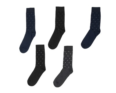 Foto 1 | Foto 1 | Calcetas de Vestir Wall Street para Hombre 5 Pares