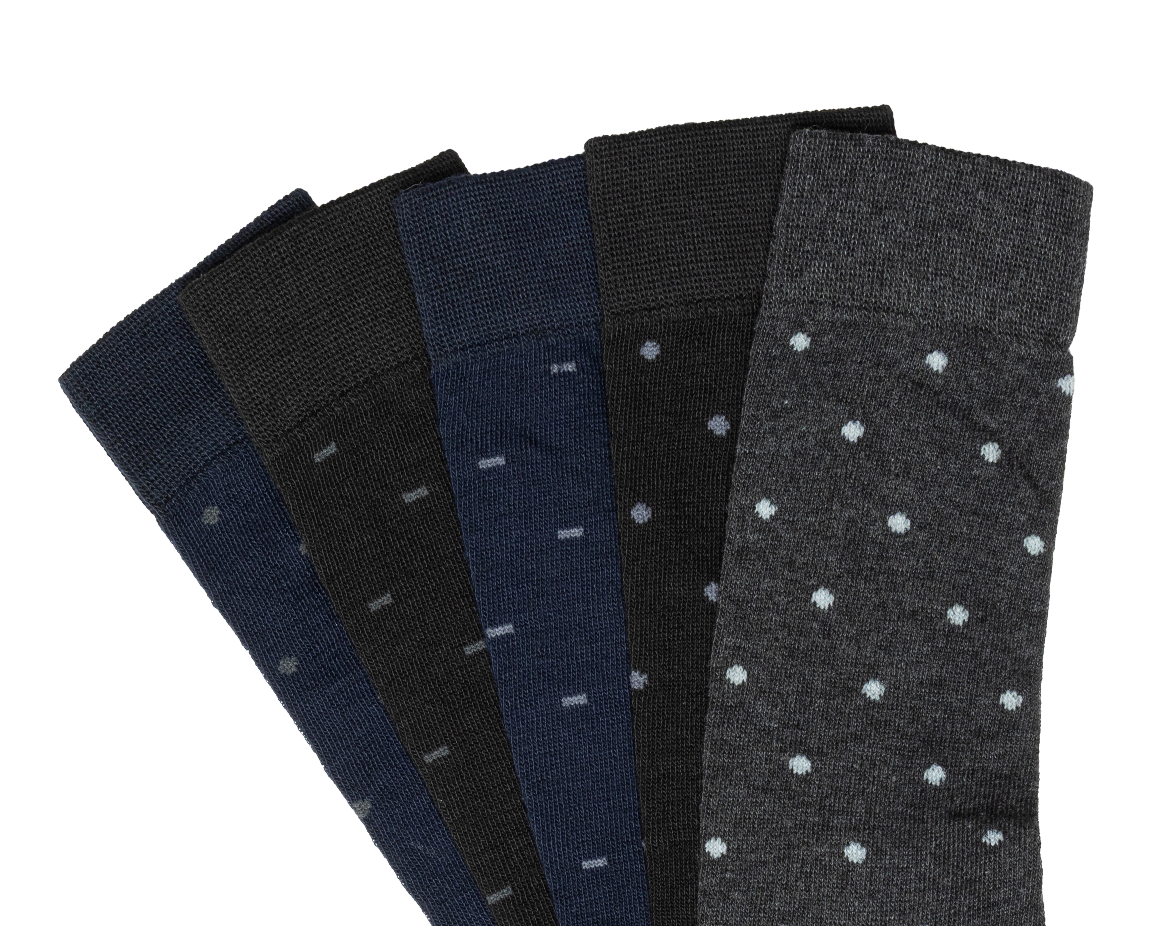 Foto 3 pulgar | Foto 2 | Calcetas de Vestir Wall Street para Hombre 5 Pares