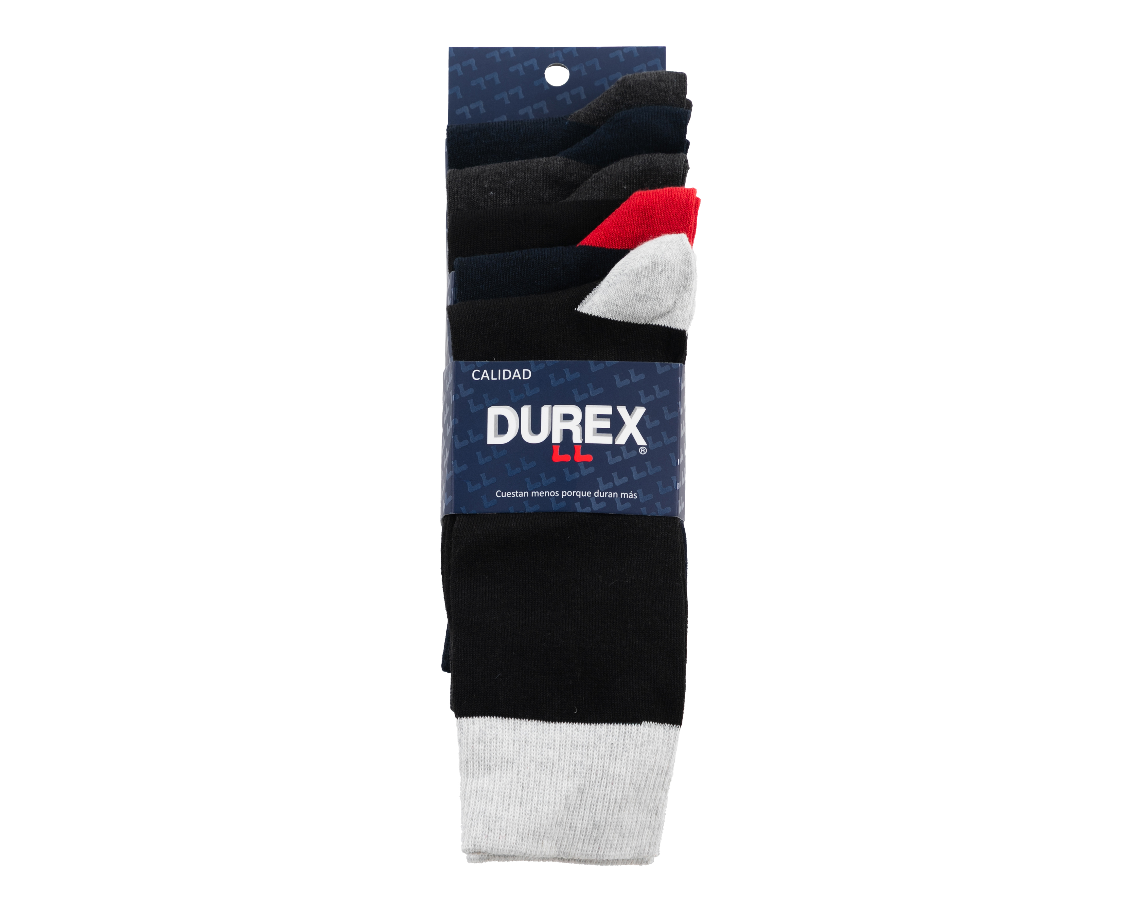 Foto 4 pulgar | Foto 3 | Calcetas de Vestir Durex para Hombre 5 Pares