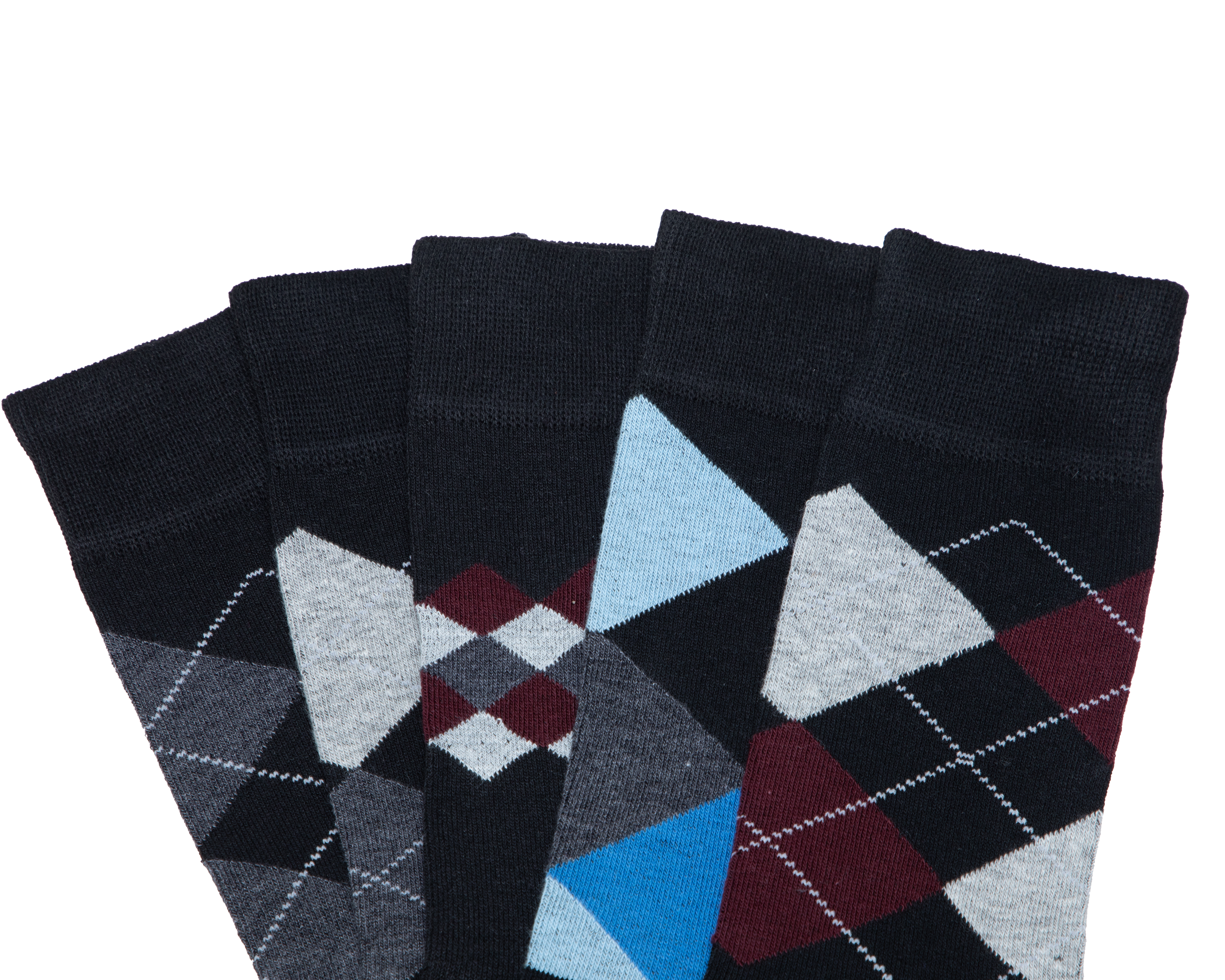 Foto 3 pulgar | Foto 2 | Calcetas Largas de Vestir Durex para Hombre 5 Pares