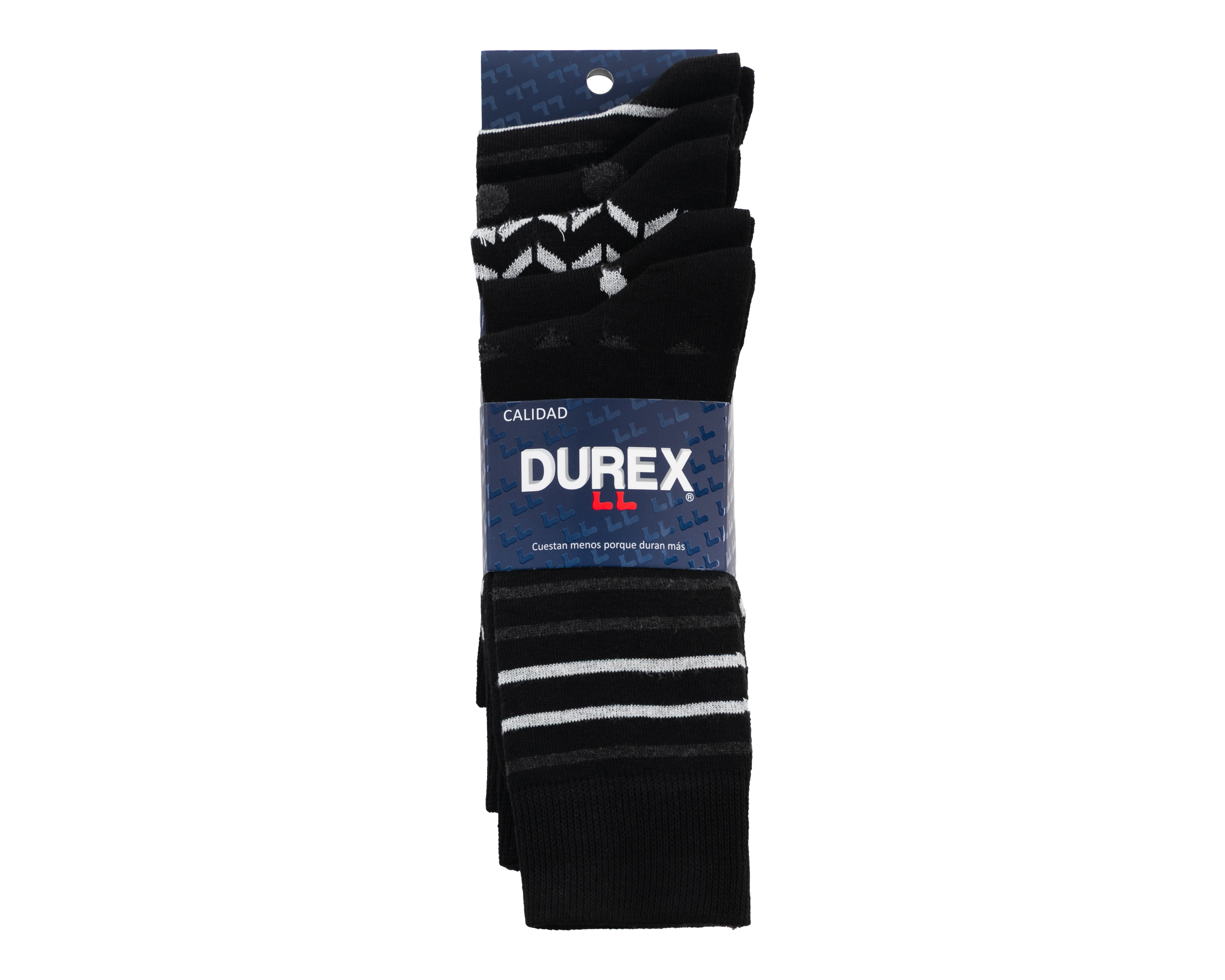 Foto 4 pulgar | Foto 3 | Calcetas de Vestir Durex para Hombre 5 Piezas