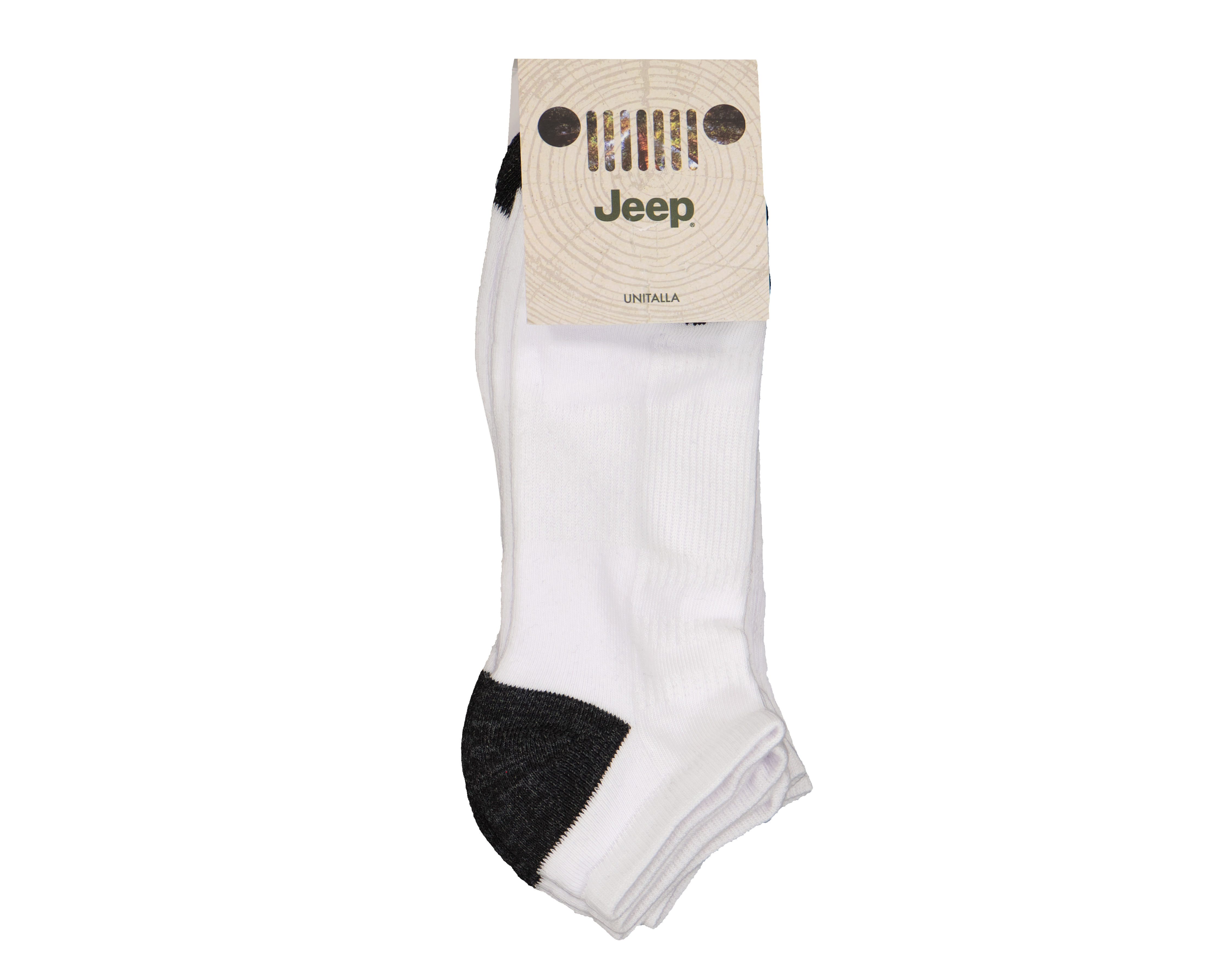 Foto 4 pulgar | Foto 3 | Calcetas Deportivas Jeep para Hombre 3 Pares