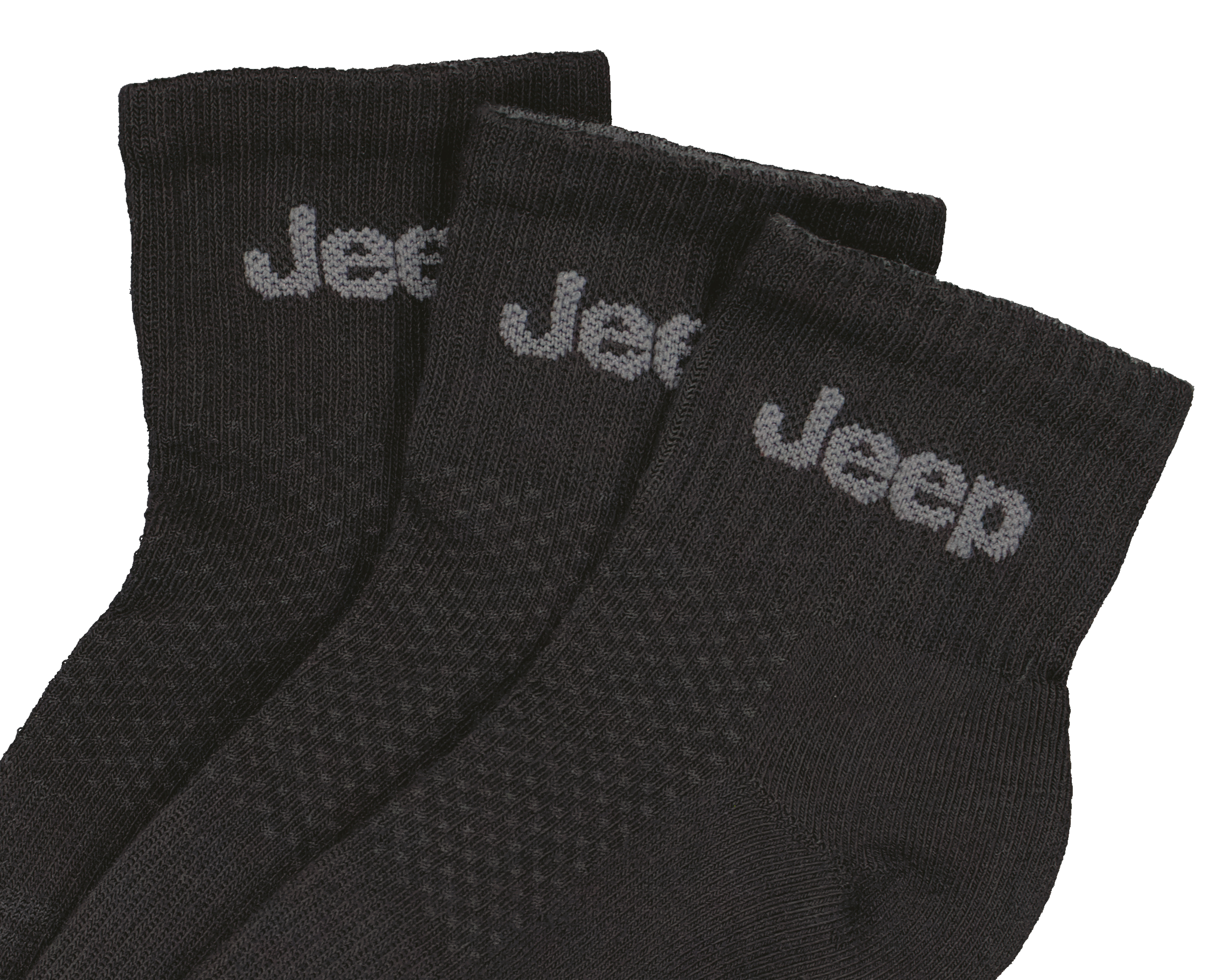 Foto 2 | Foto 2 | Calcetas Tobilleras Deportivas Jeep para Hombre 3 Pares