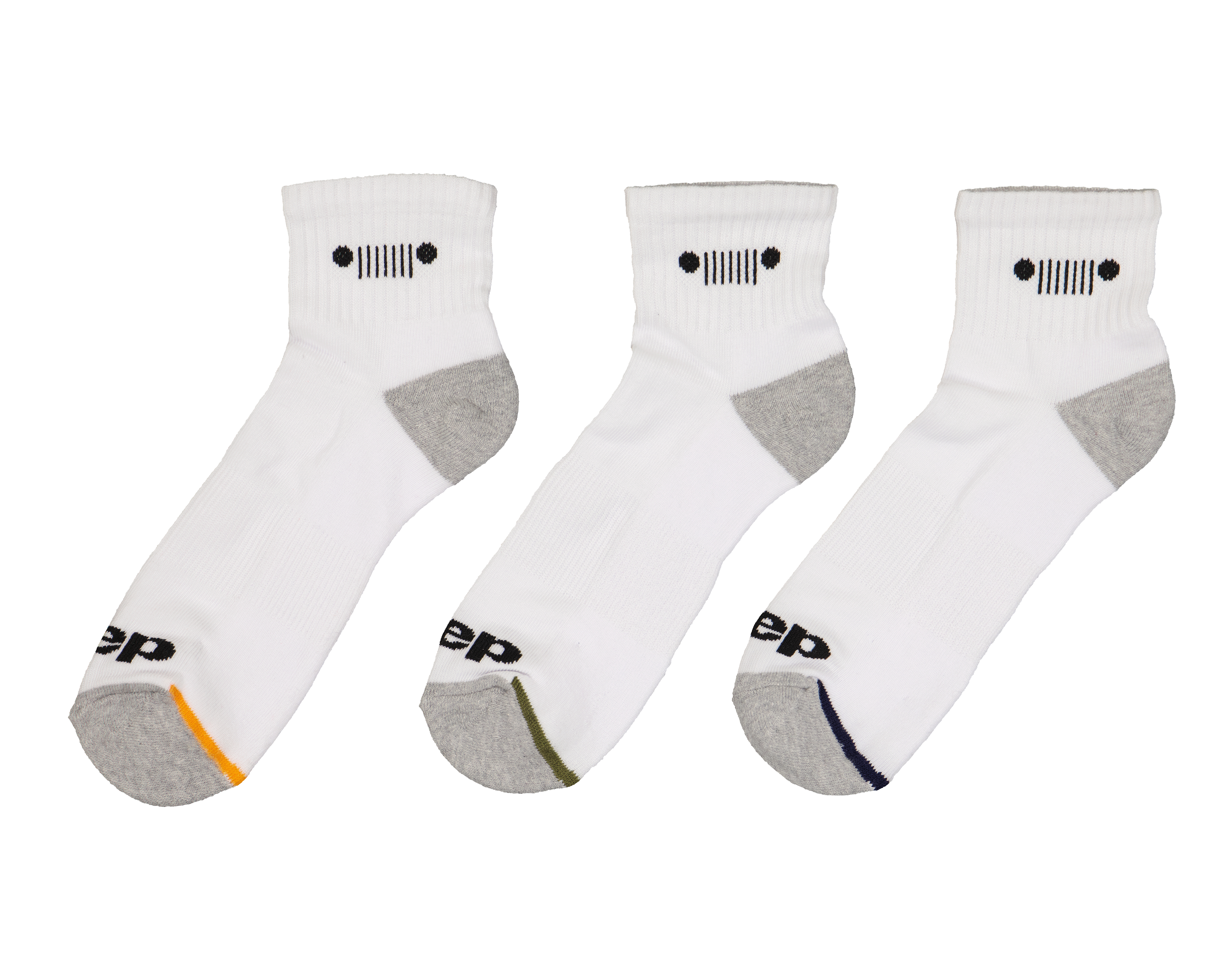 Calcetas Tobilleras Deportivas Jeep para Hombre 3 Pares