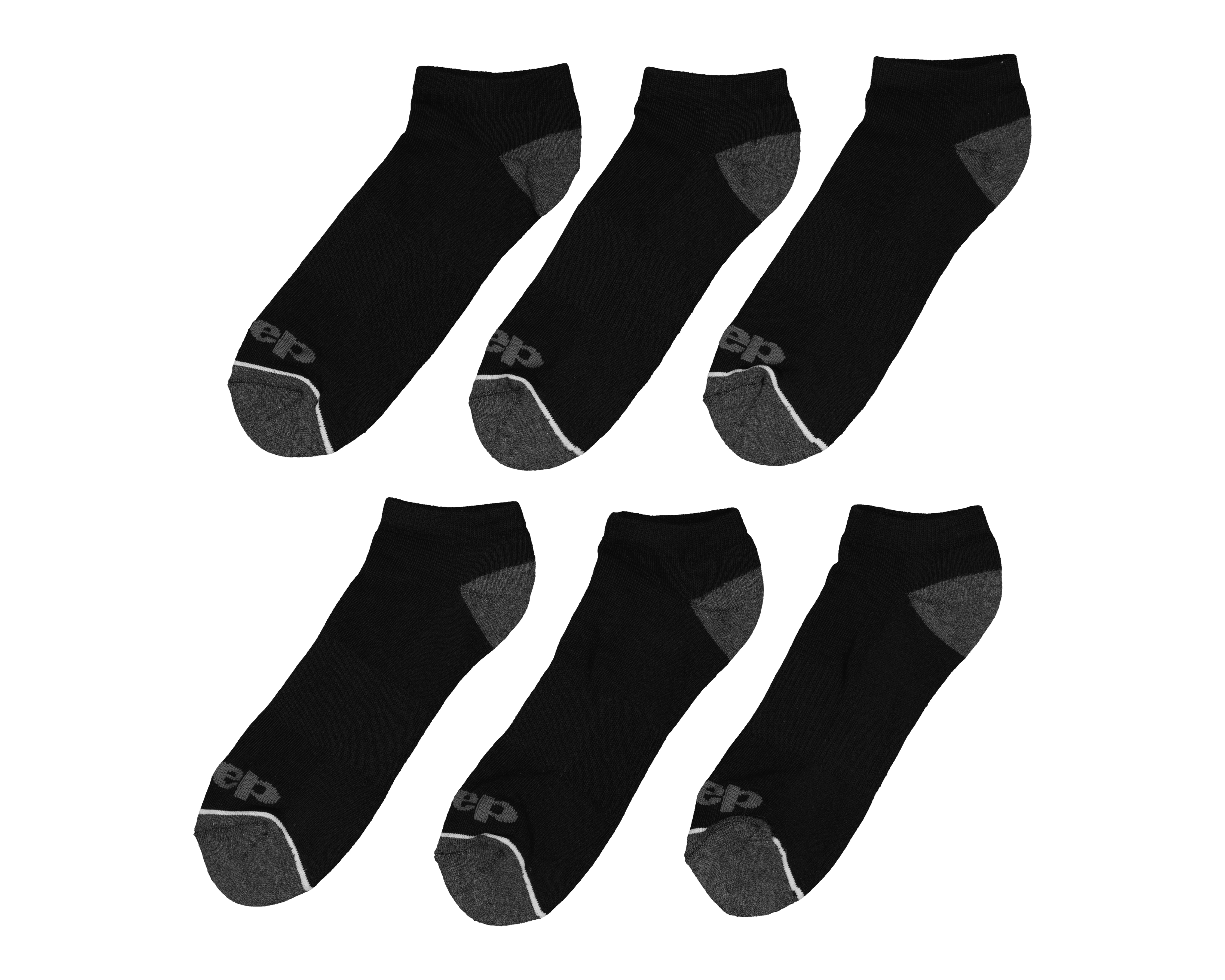 Foto 2 pulgar | Foto 1 | Calcetines Deportivos Jeep para Hombre 6 Pares