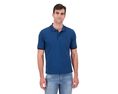 Foto 1 | Foto 1 | Playera Polo York Team Polo Club Azul para Hombre