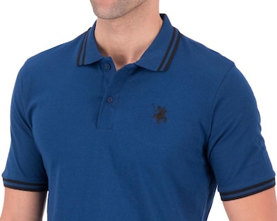 Foto 3 | Foto 3 | Playera Polo York Team Polo Club Azul para Hombre