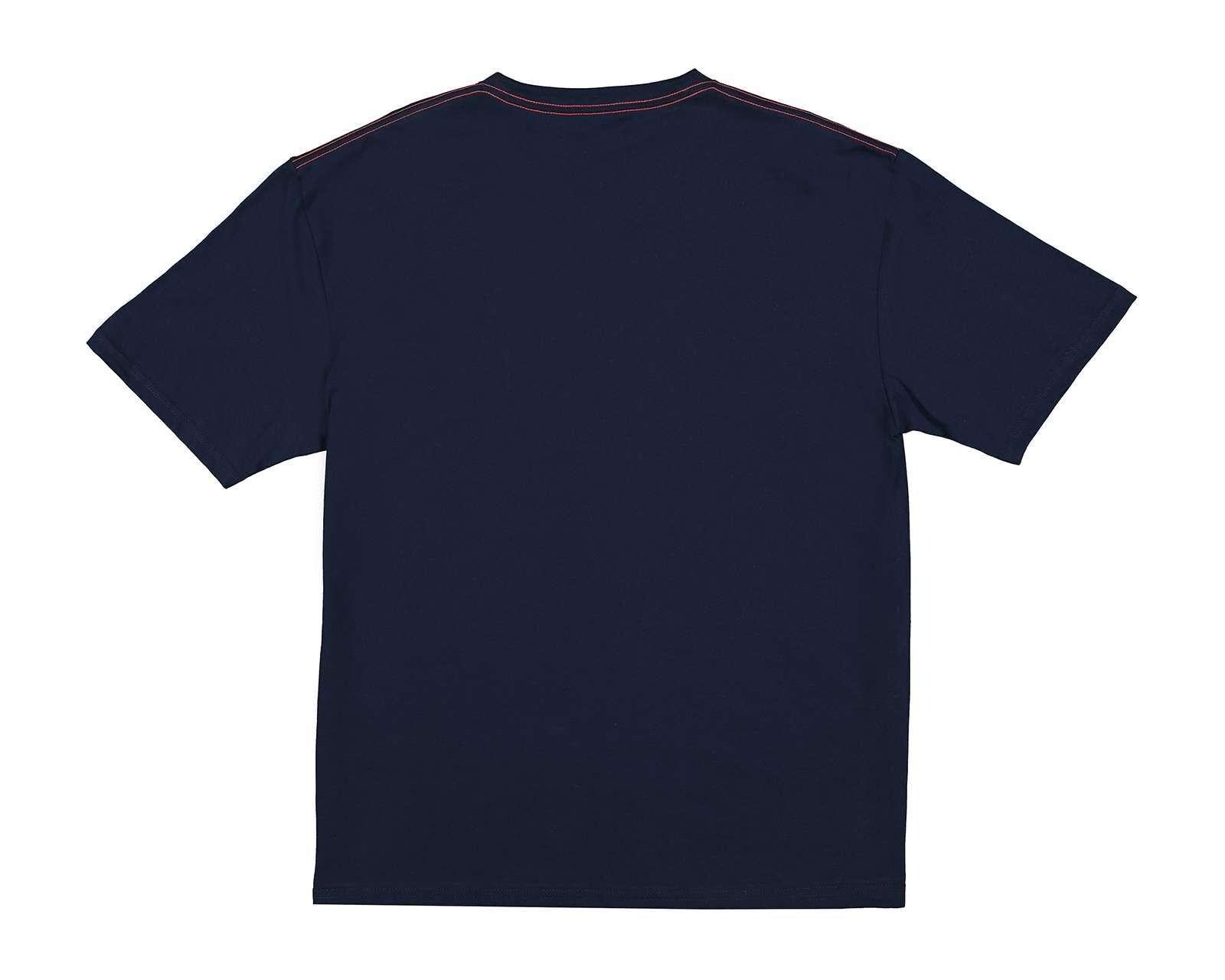 Foto 6 pulgar | Foto 6 | Playera Cuello V Azul marca York Team Polo Club para Hombre