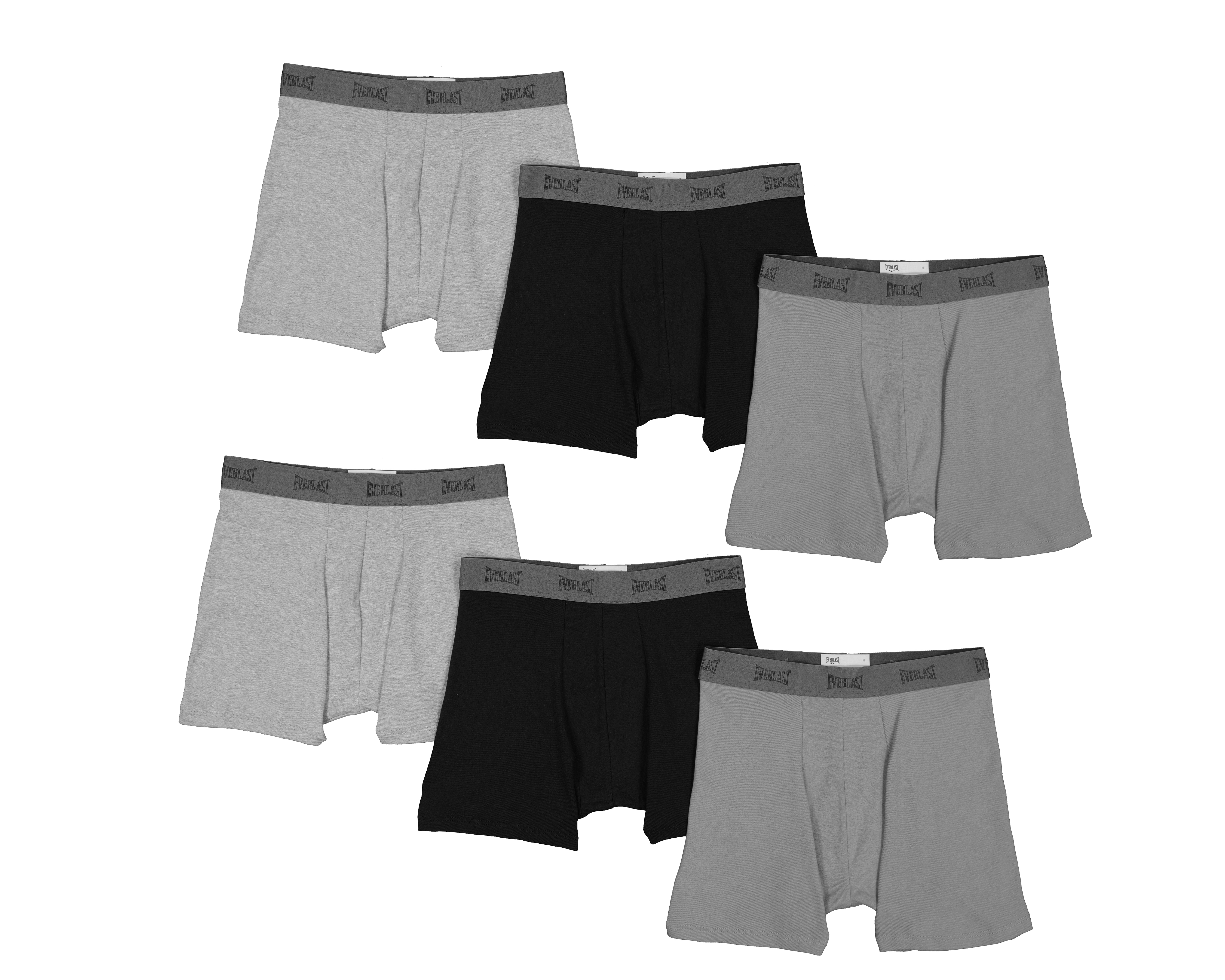 Bóxer Largo Everlast para Hombre 6 Piezas