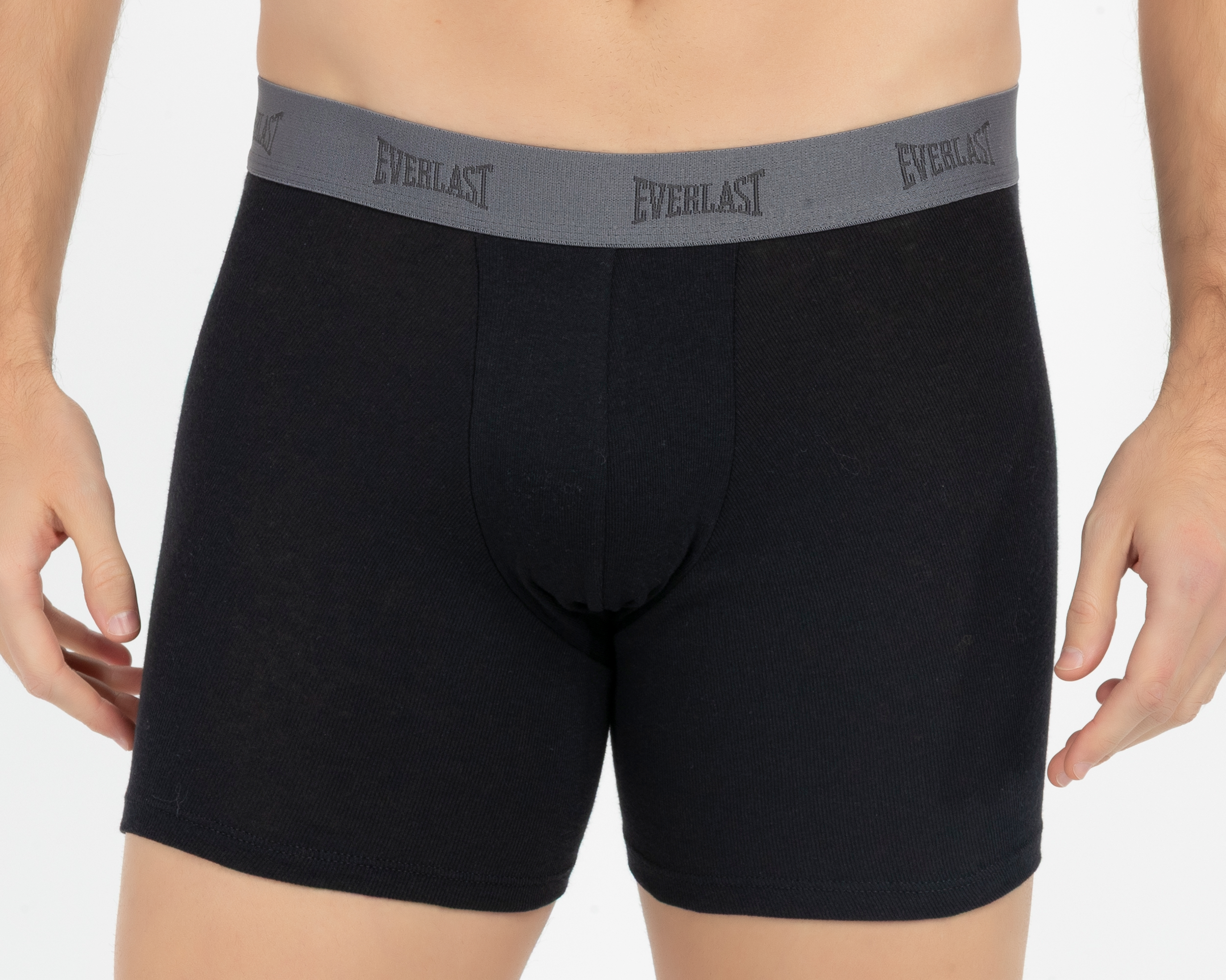 Foto 4 | Foto 4 | Bóxer Largo Everlast para Hombre 6 Piezas