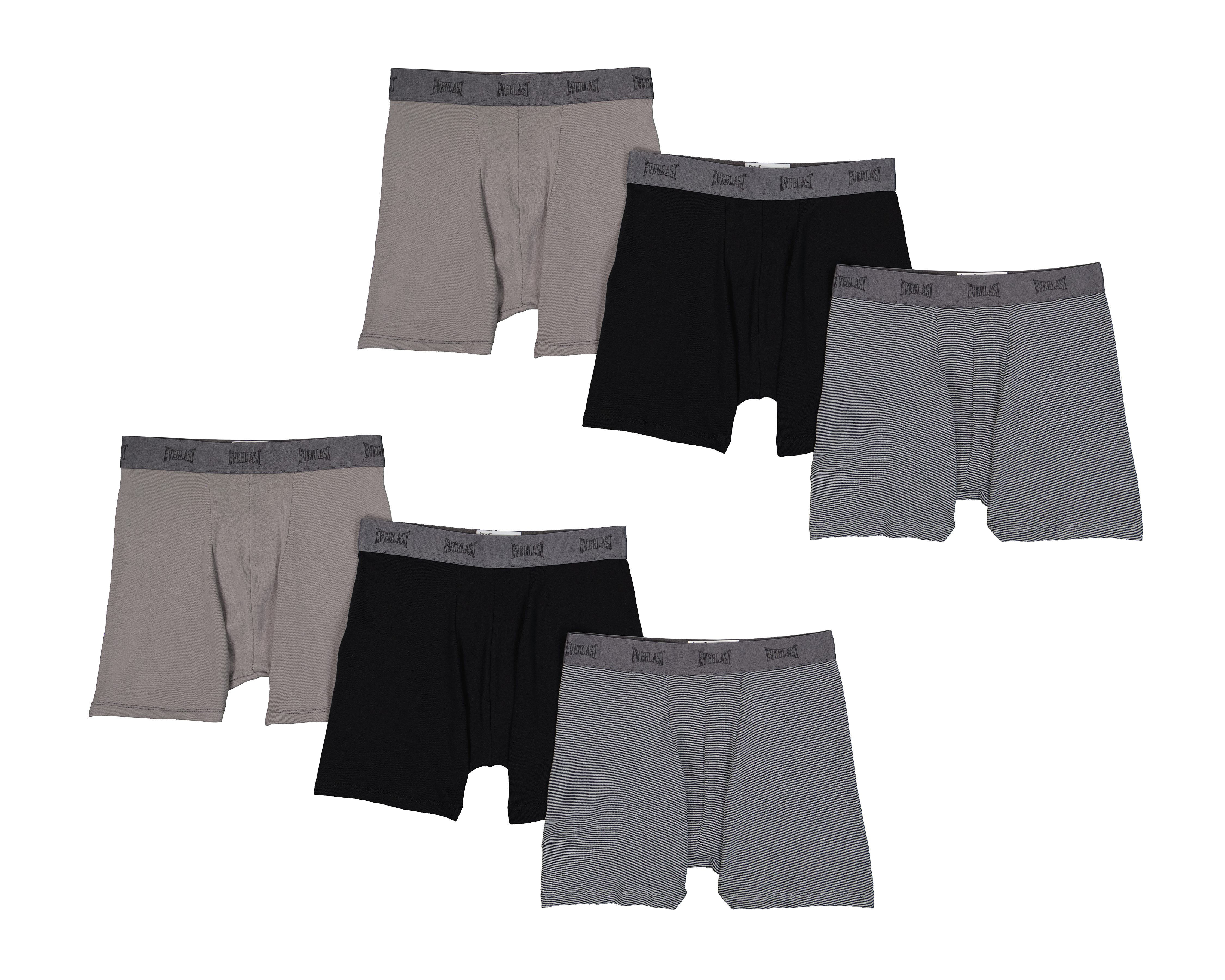 Bóxer Largo Everlast para Hombre 6 Piezas