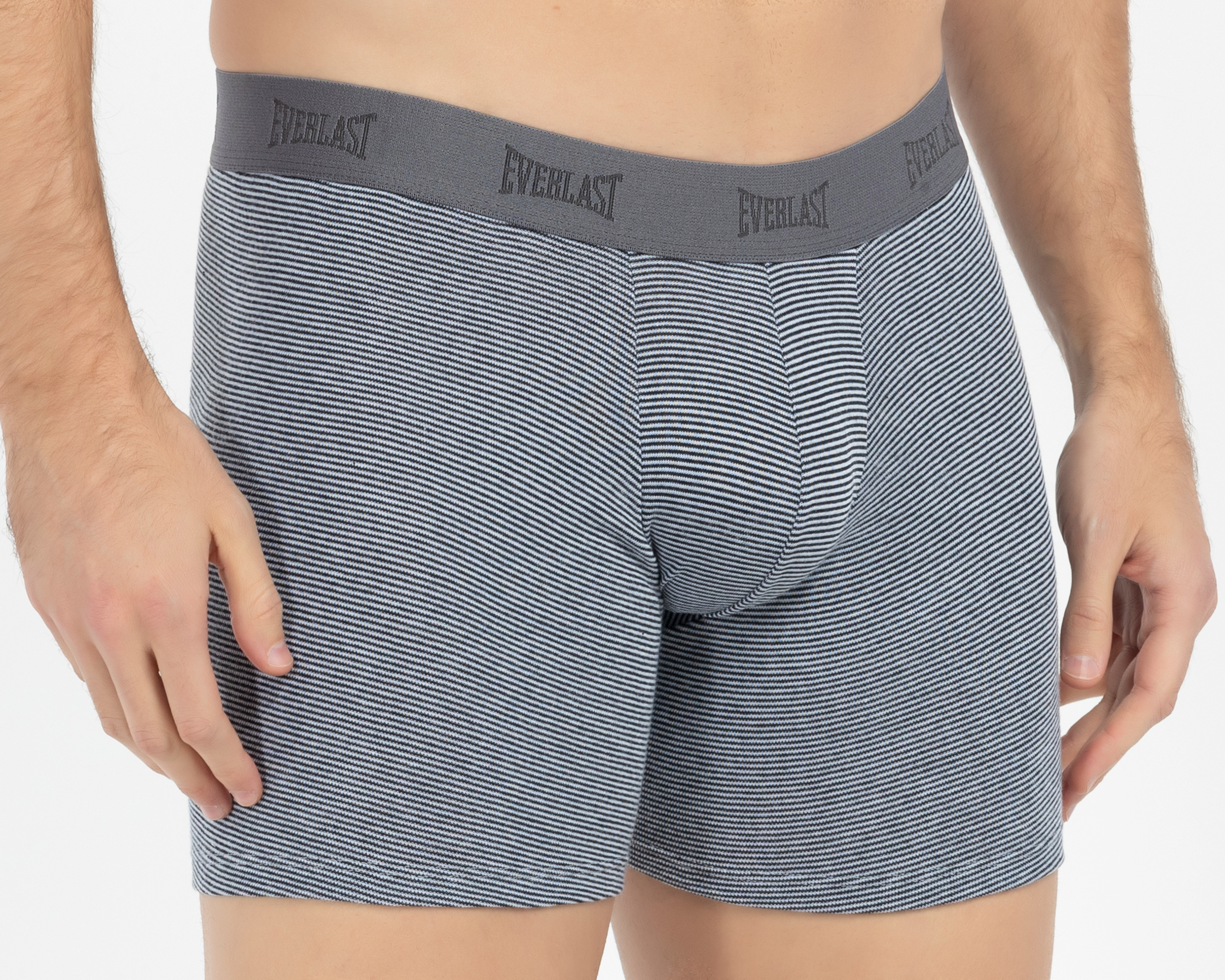 Foto 4 | Foto 4 | Bóxer Largo Everlast para Hombre 6 Piezas