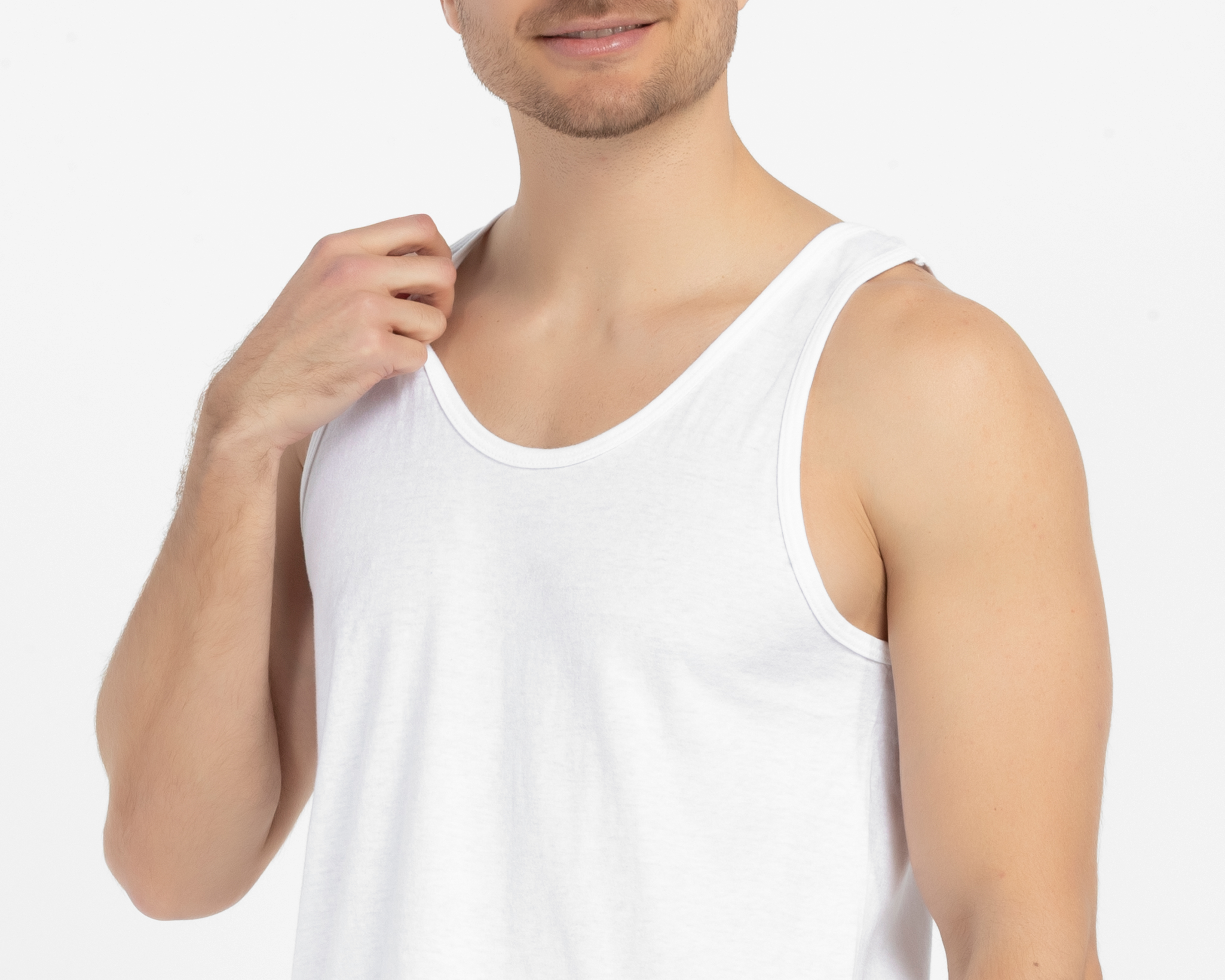 Foto 4 | Foto 4 | Camiseta Interior sin Mangas Everlast para Hombre 3 Piezas