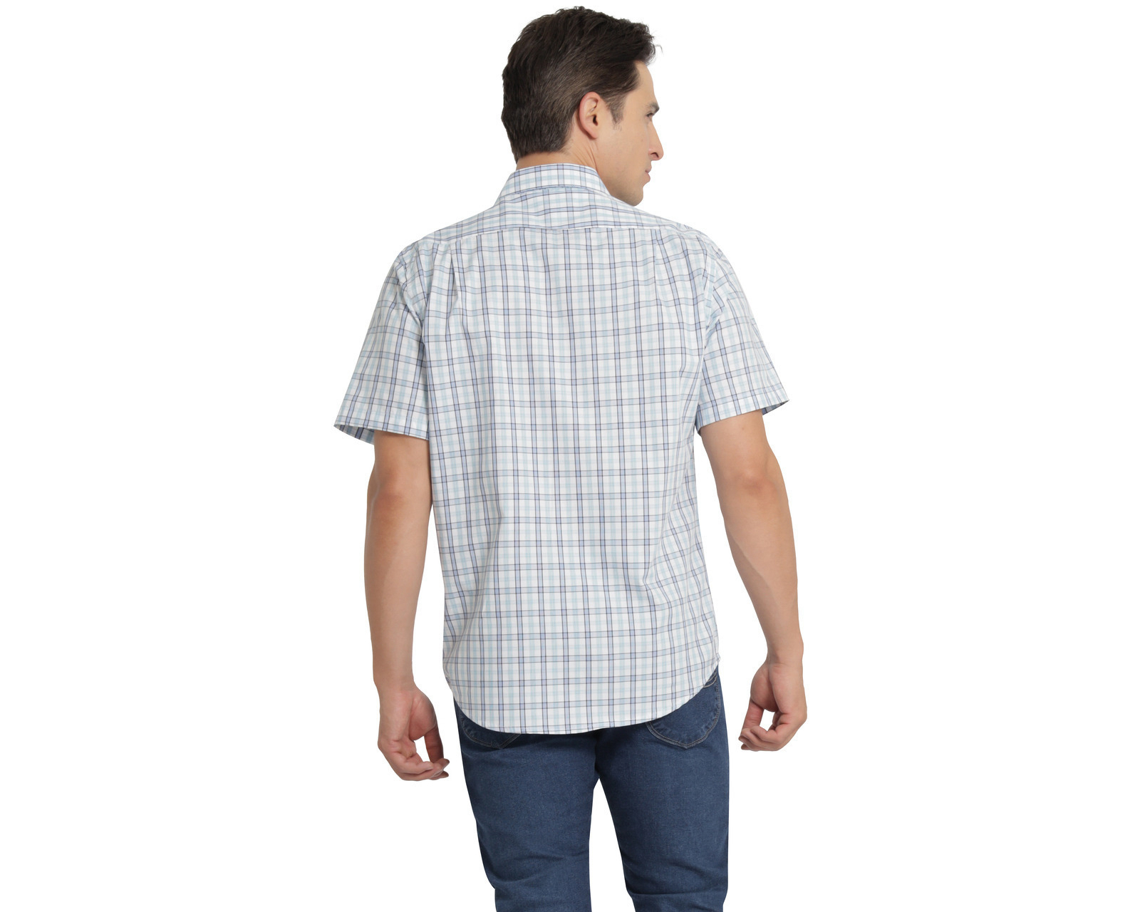 Foto 4 pulgar | Foto 3 | Camisa Casual de Algodón Lee Slim a Cuadros para Hombre