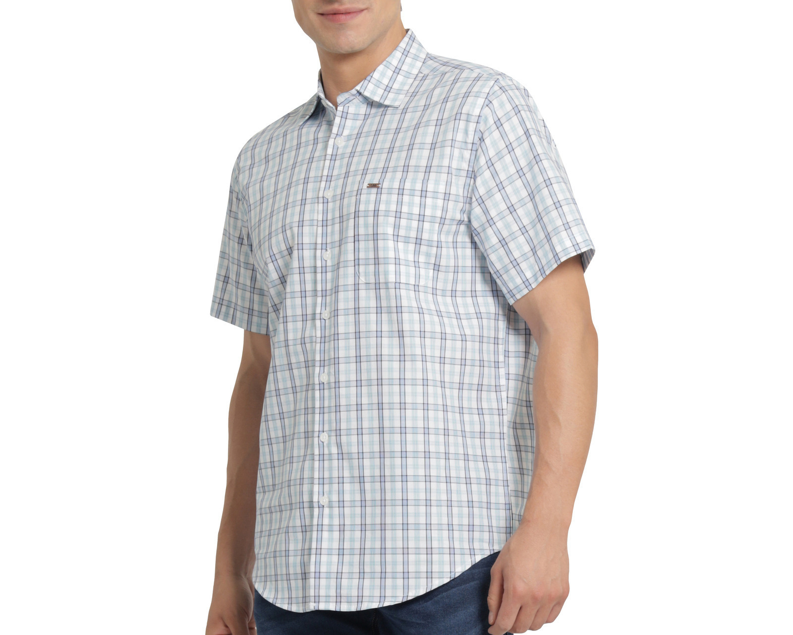 Foto 5 pulgar | Foto 4 | Camisa Casual de Algodón Lee Slim a Cuadros para Hombre