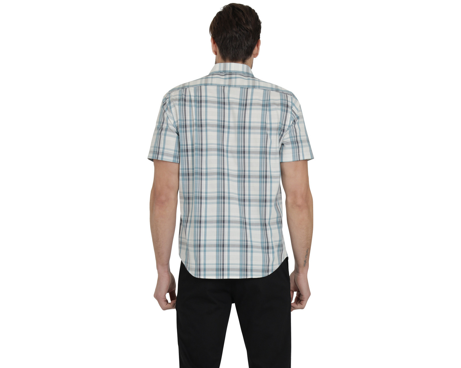 Foto 4 pulgar | Foto 3 | Camisa Casual de Algodón Lee Slim a Cuadros para Hombre