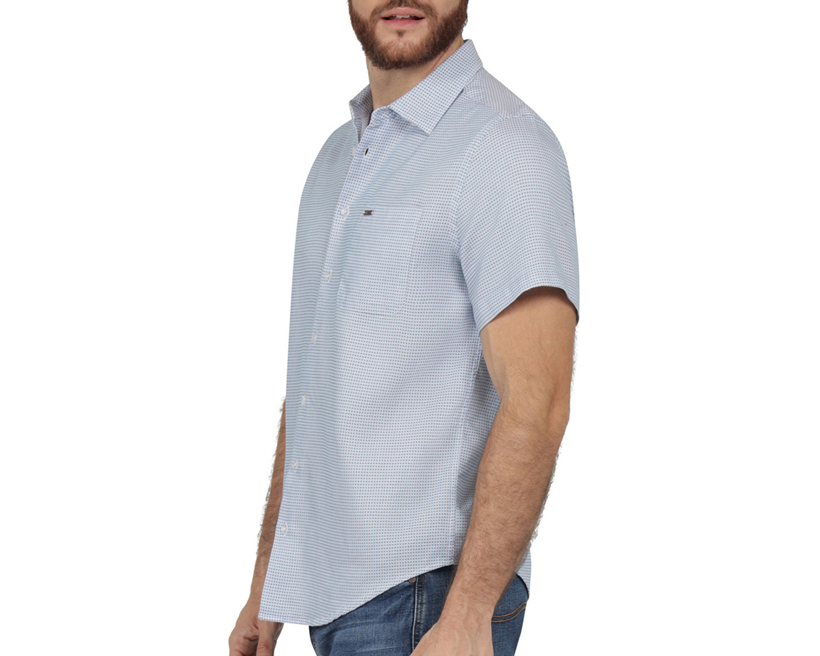 Foto 4 | Foto 4 | Camisa Casual de Algodón Lee Slim Fit Lisa para Hombre