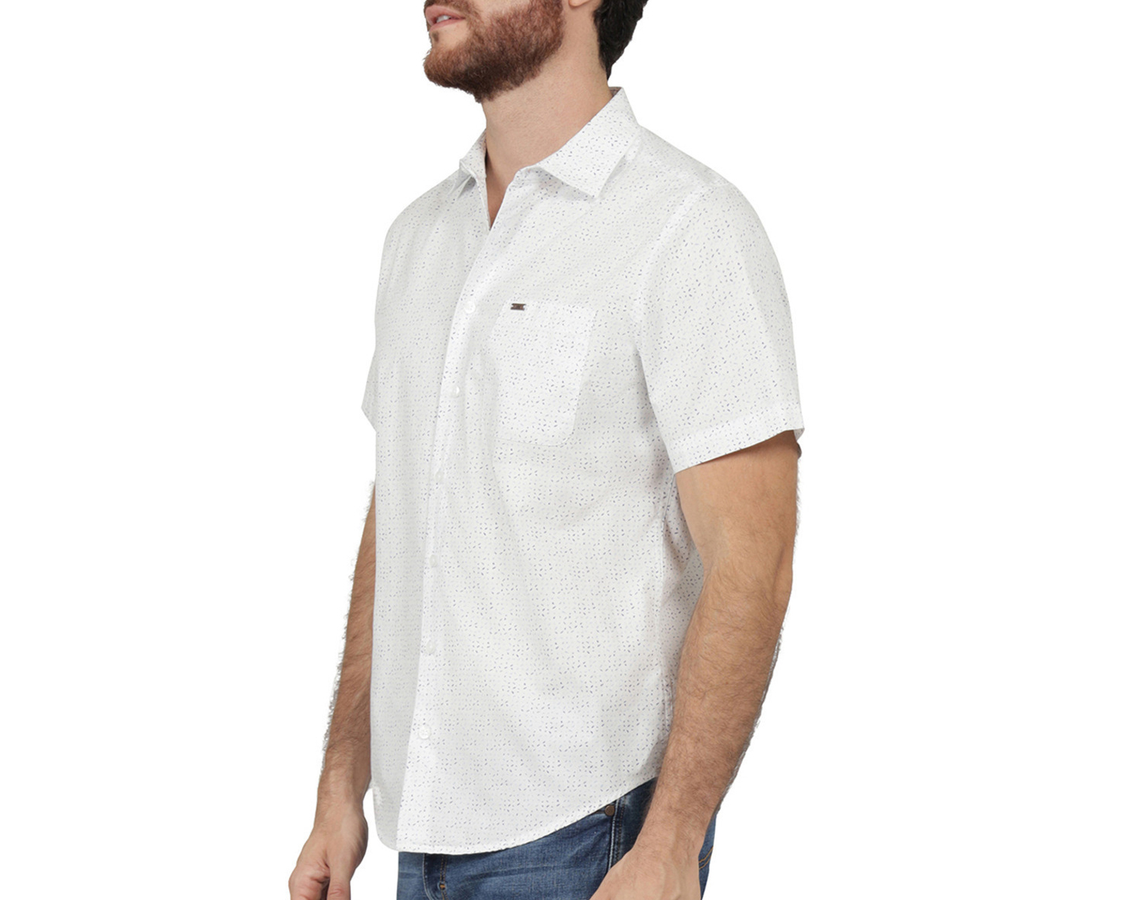 Foto 5 pulgar | Foto 4 | Camisa Casual de Algodón Lee Slim Fit Estampada para Hombre