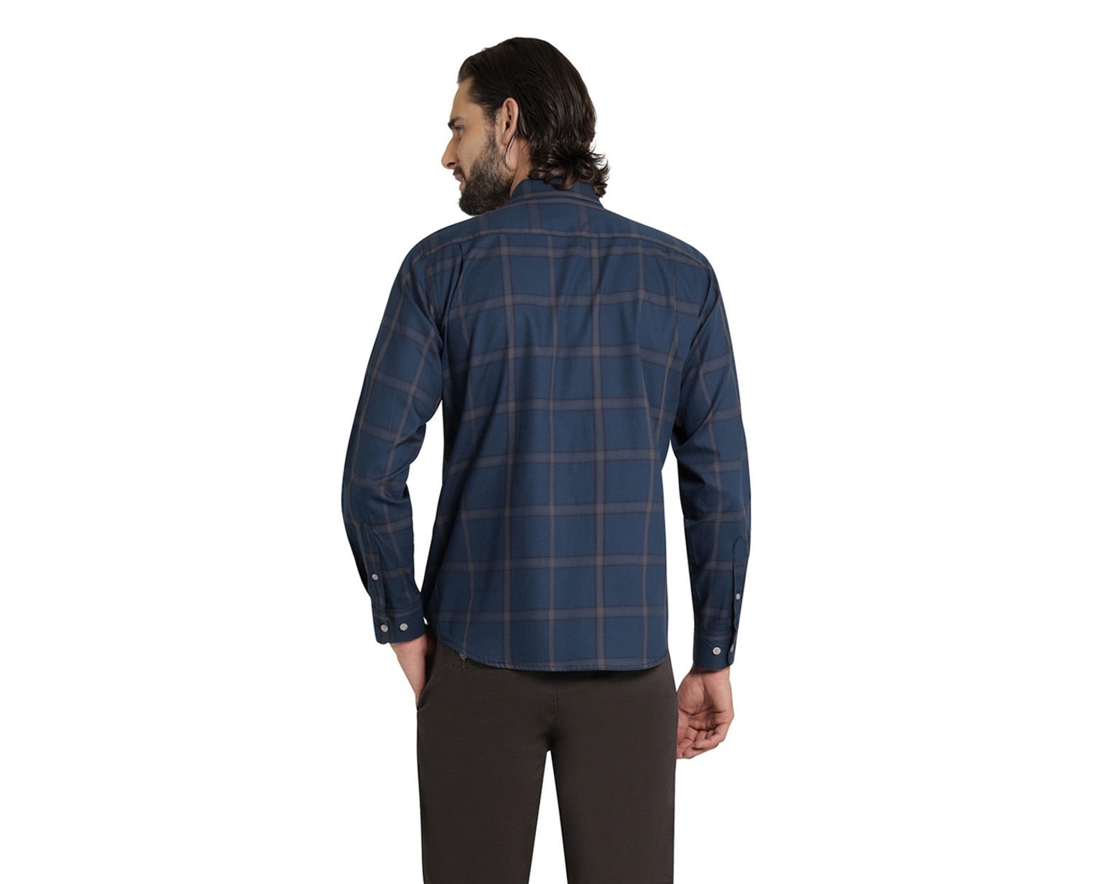 Foto 3 | Foto 3 | Camisa Casual de Algodón Lee Slim Fit a Cuadros para Hombre