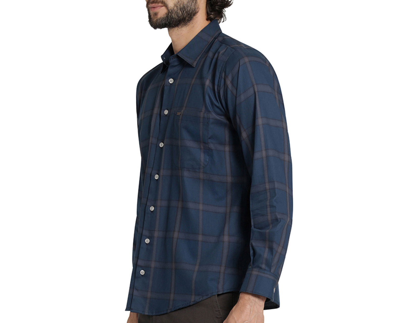 Foto 4 | Foto 4 | Camisa Casual de Algodón Lee Slim Fit a Cuadros para Hombre