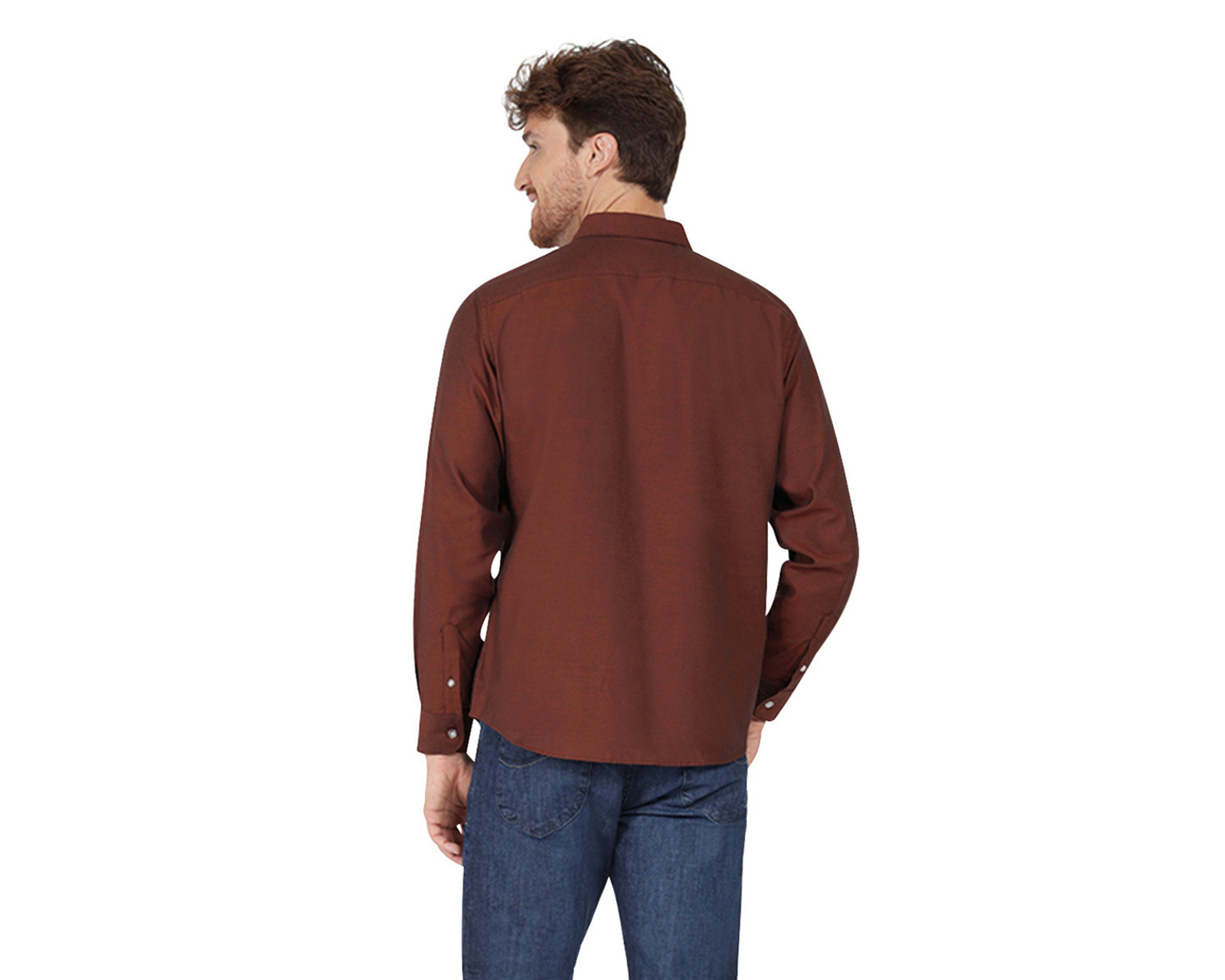 Foto 3 | Foto 3 | Camisa Casual de Algodón Lee Slim Fit Lisa para Hombre