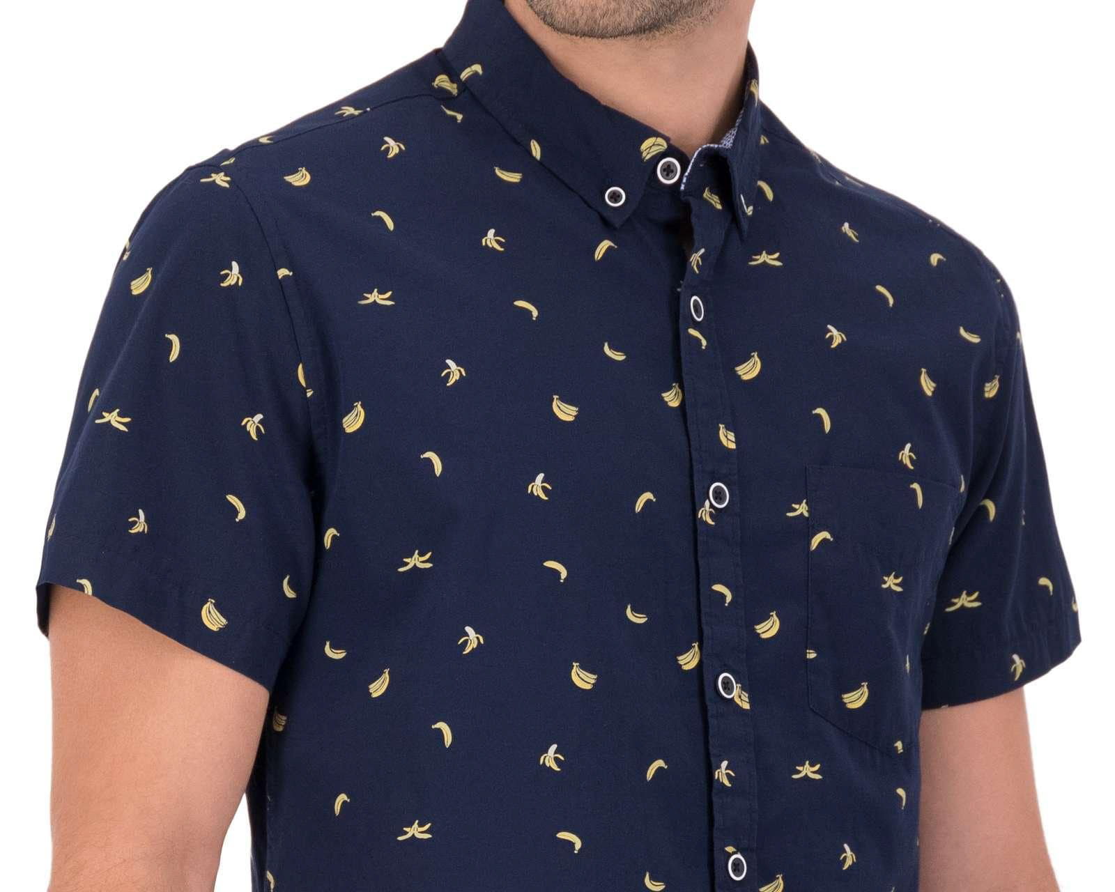 Foto 4 pulgar | Foto 3 | Camisa de Moda Refill Slim Fit con Miniprint