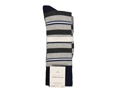 Foto 3 | Foto 3 | Calcetas de Vestir Perry Ellis para Hombre 3 Pares