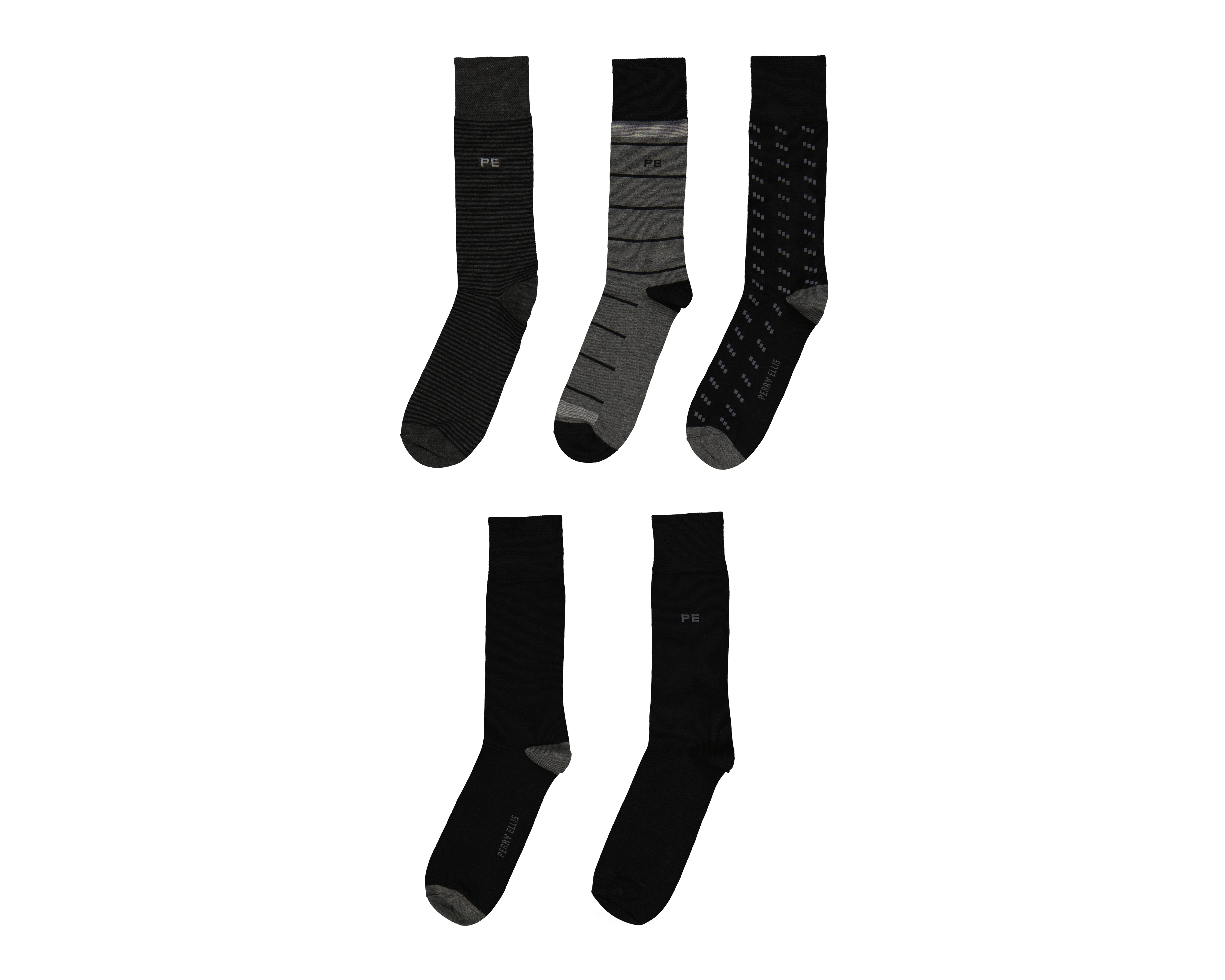 Foto 1 | Foto 1 | Calcetas de Vestir Perry Ellis para Hombre 5 Pares