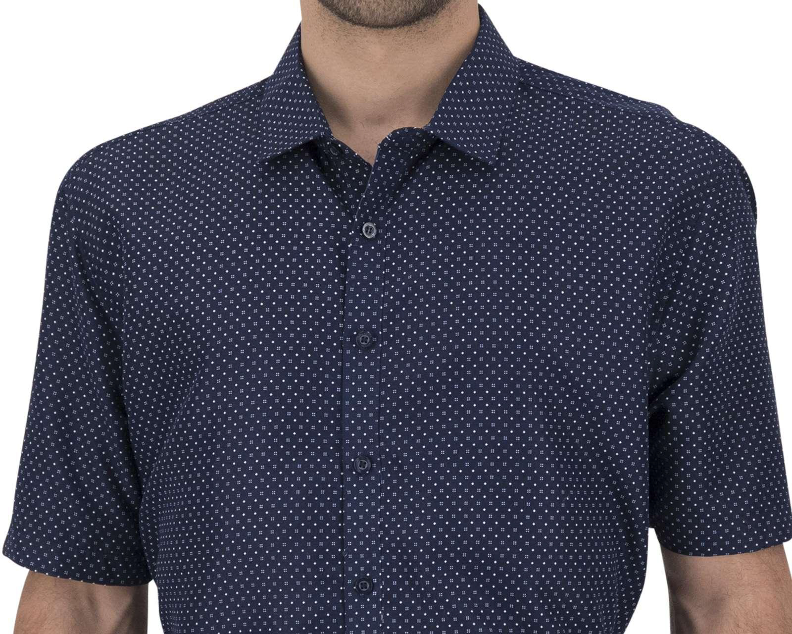 Foto 4 pulgar | Foto 3 | Camisa Casual Lucky Star Slim Fit con Miniprint