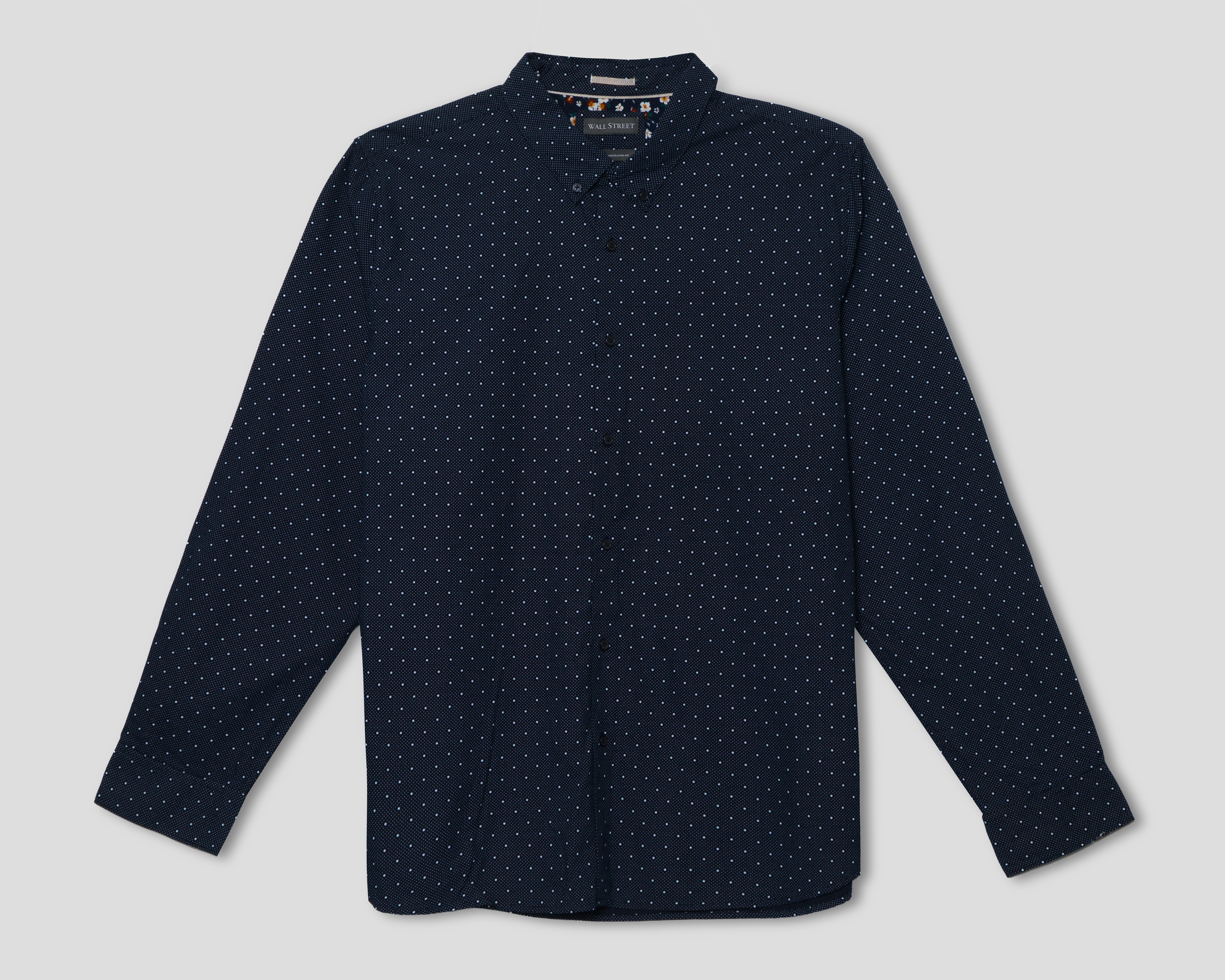 Foto 4 | Foto 4 | Camisa Casual Wall Street Slim Fit con Miniprint