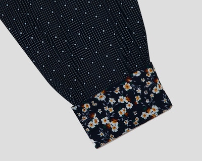 Foto 8 | Foto 8 | Camisa Casual Wall Street Slim Fit con Miniprint