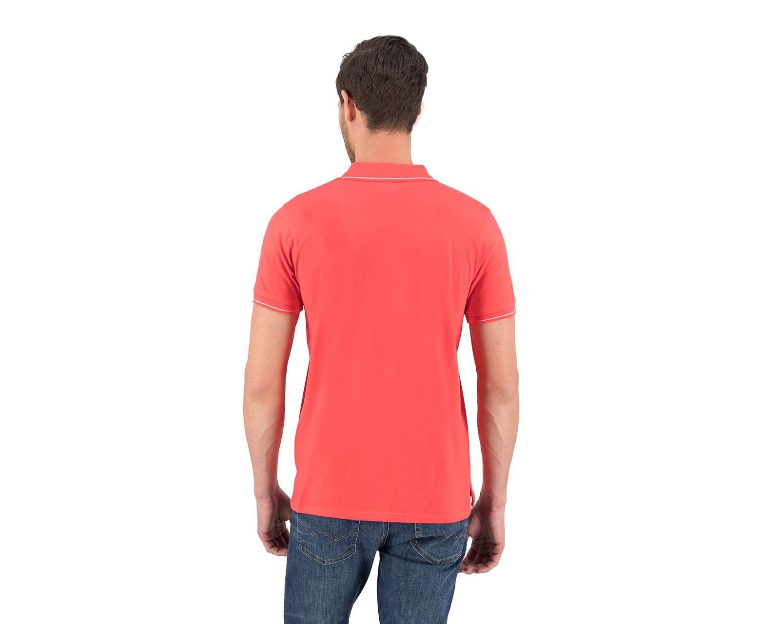 Foto 2 | Foto 2 | Playera Polo Refill Anaranjada para Hombre